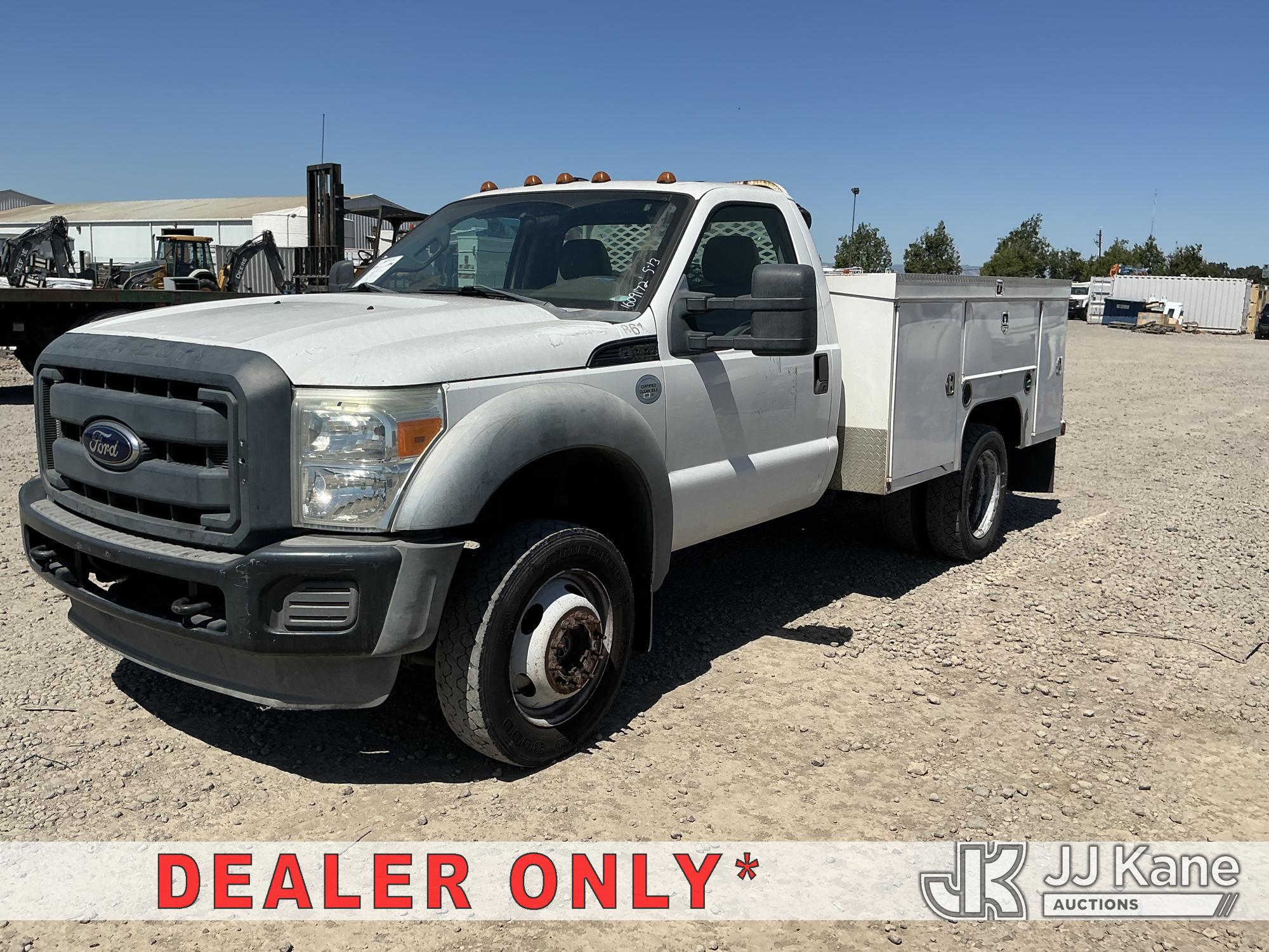 2012 Ford F-450 SD Regular Cab DRW Mechanics Service Truck