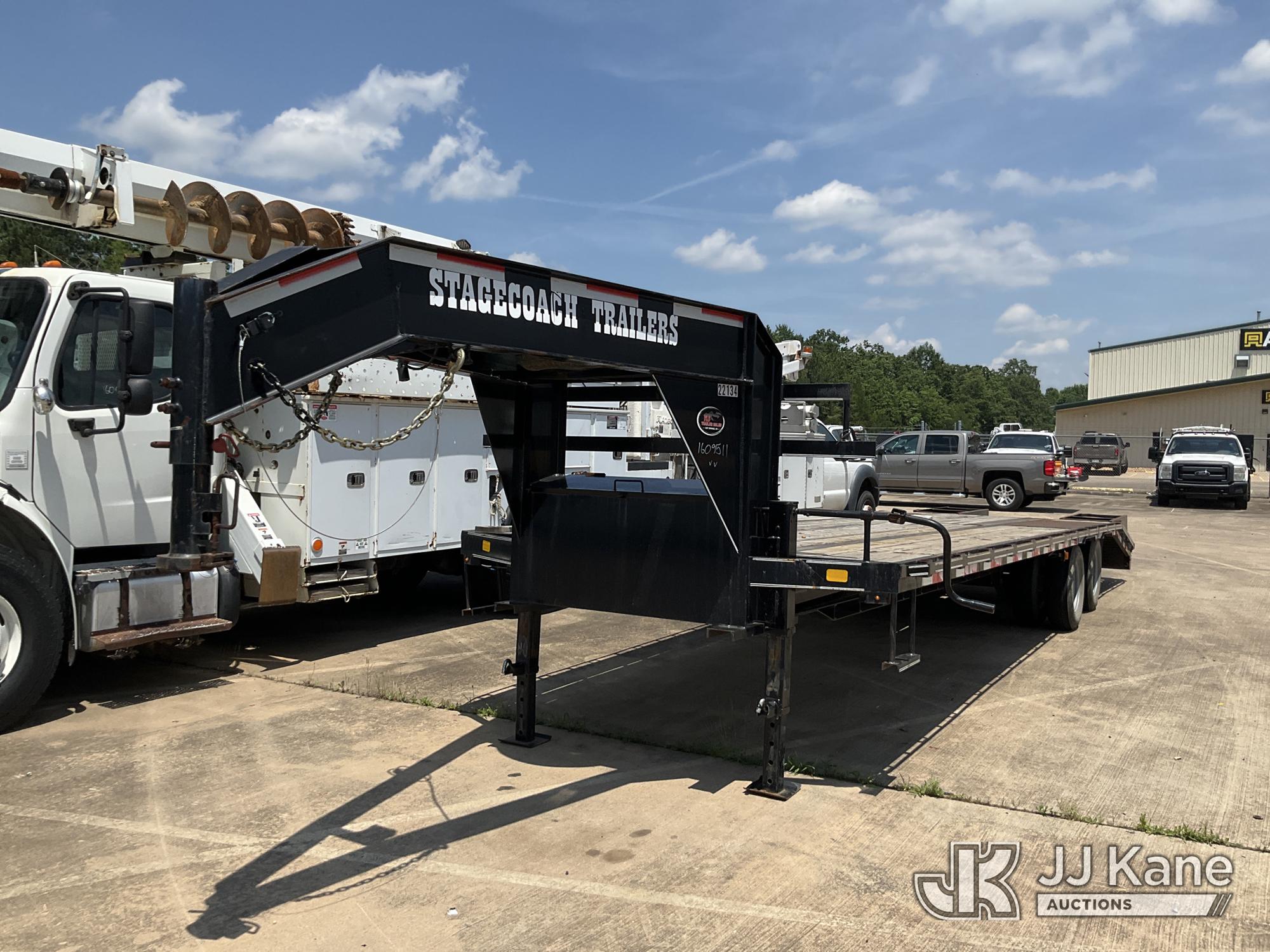 2022 Stagecoach Trailers T/A Gooseneck Equipment trailer