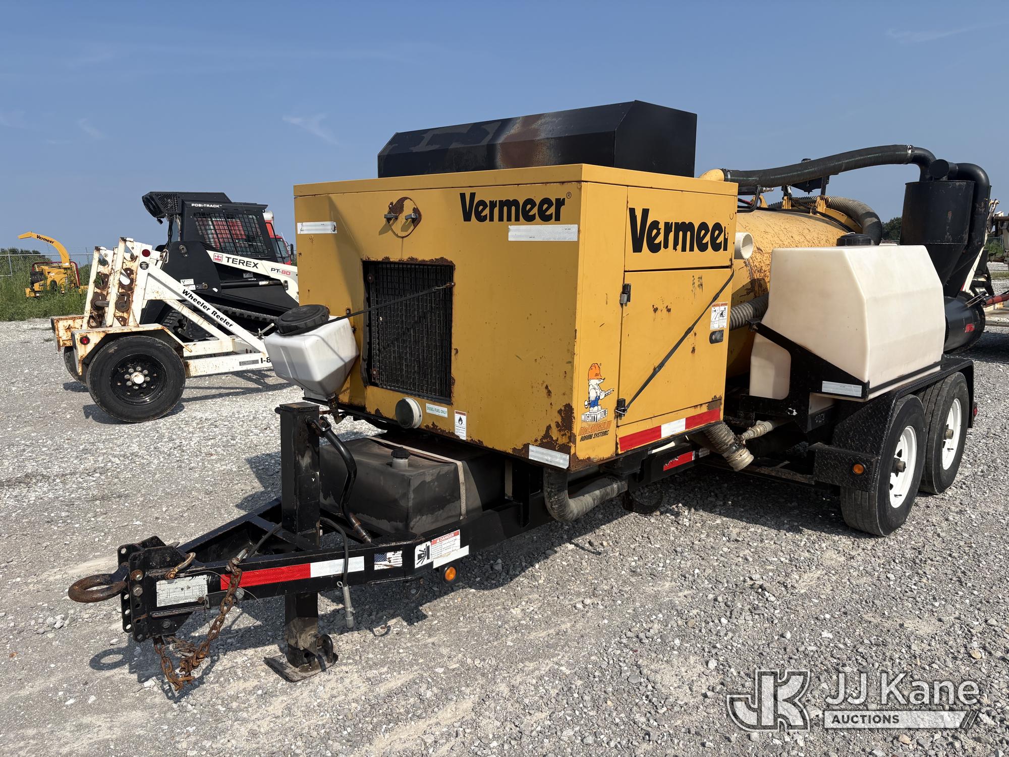 2010 Vermeer Mclaughlin V-500LE-HD T/A Vacuum Excavation Trailer