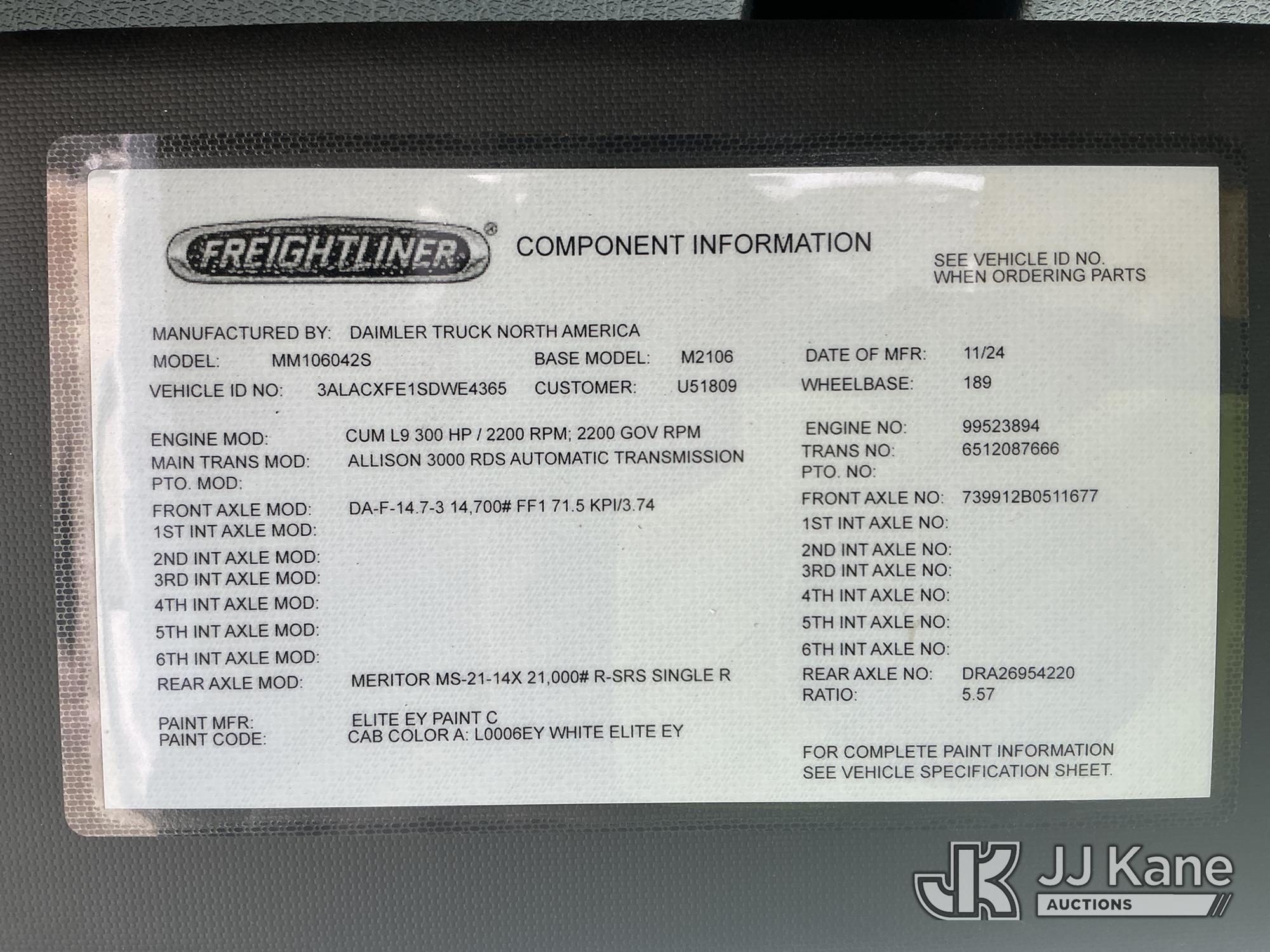 2025 Freightliner M2 106