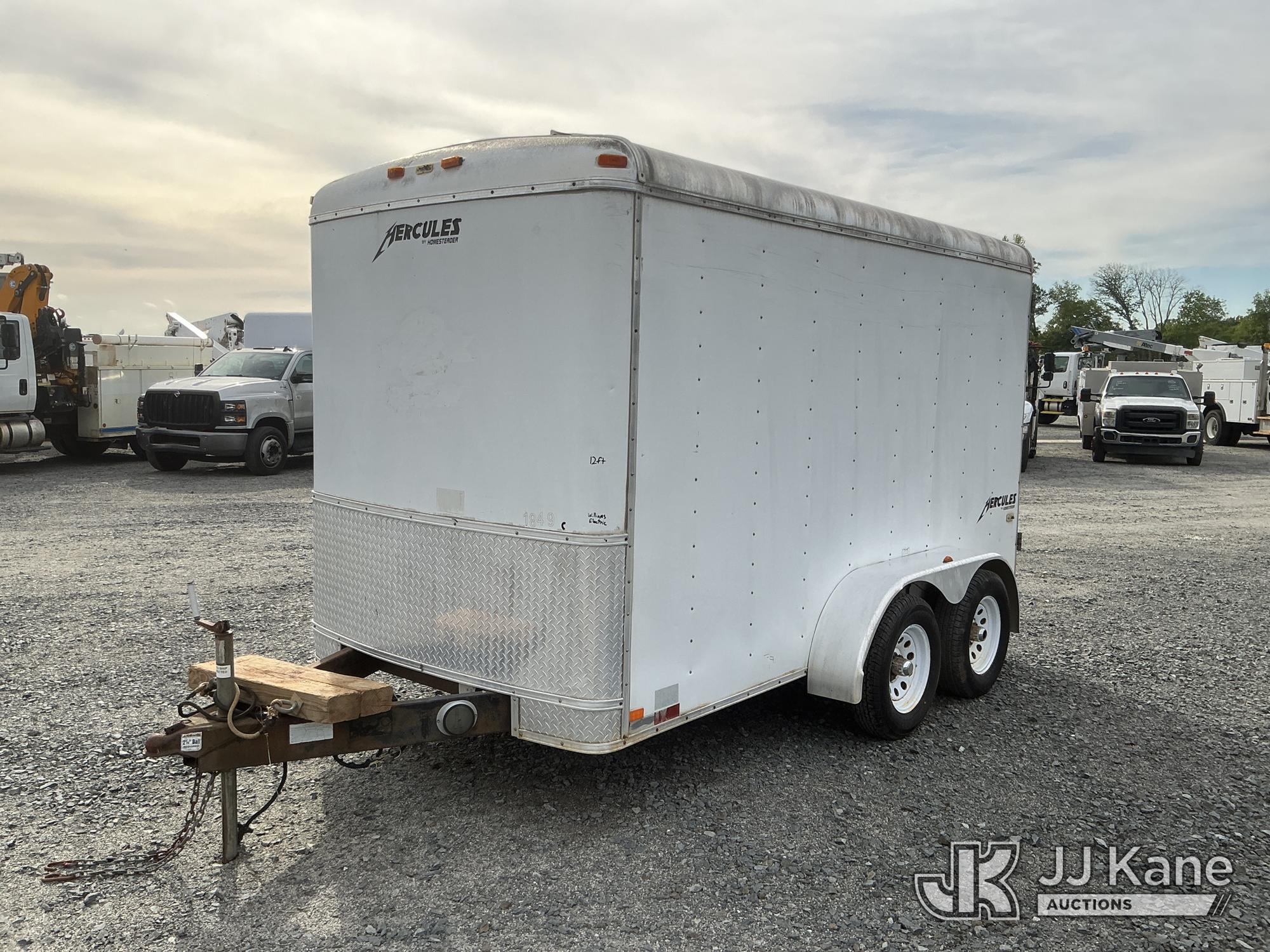 2006 Homesteader Hercules T/A Enclosed Utility Trailer