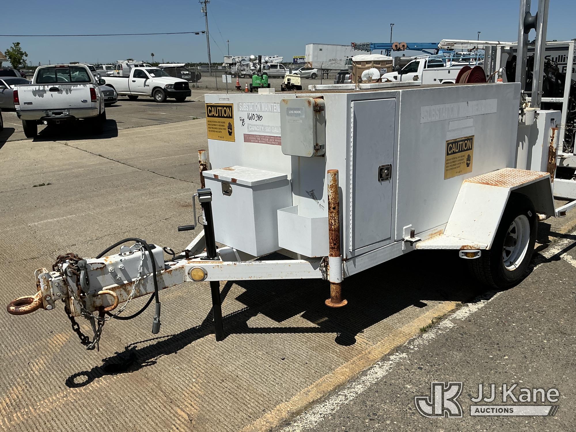 2002 Kaydon Filter Press Trailer
