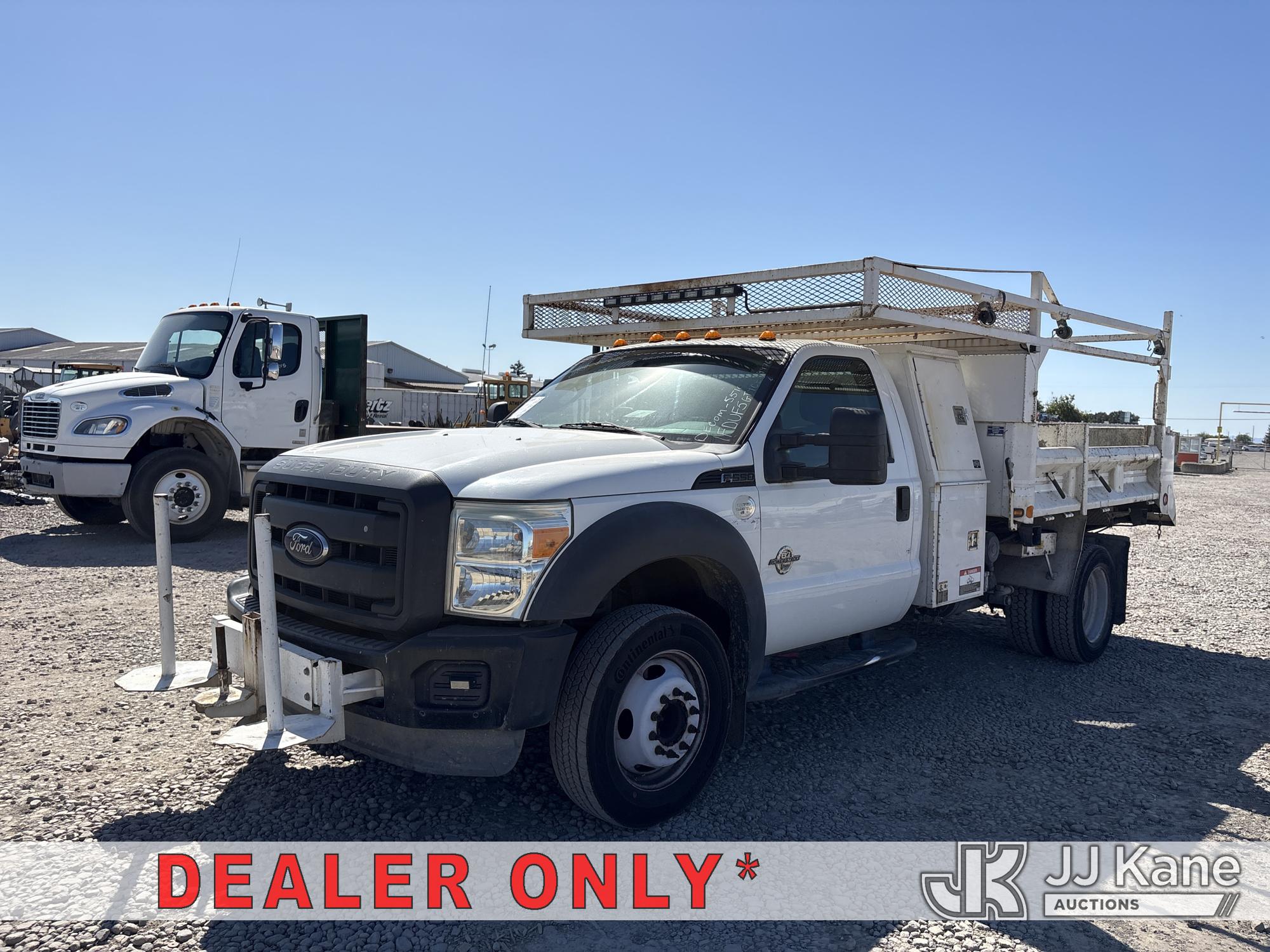 2012 Ford F-550 Regular Cab DRW Dump Truck