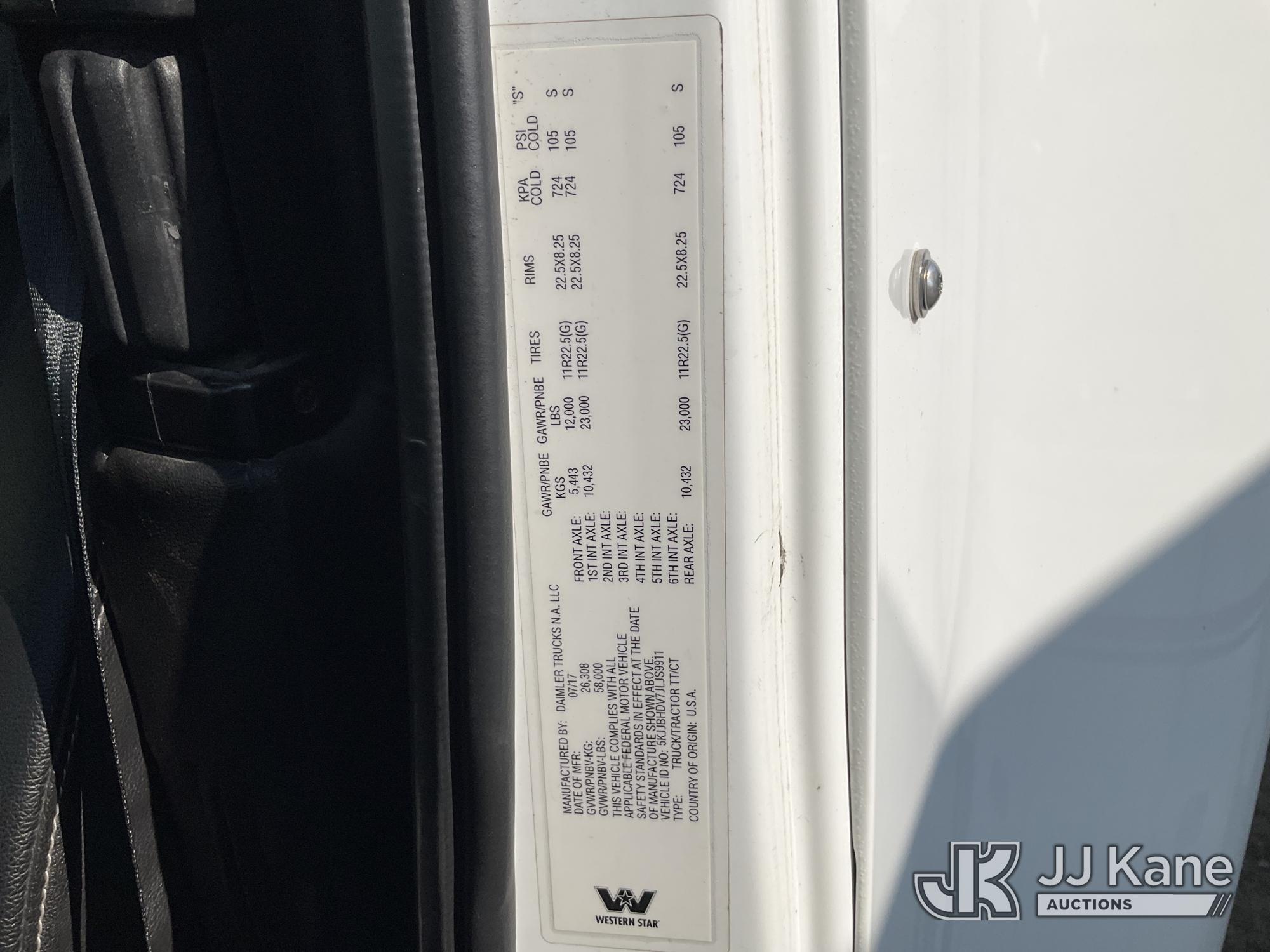 2018 Western Star 5700