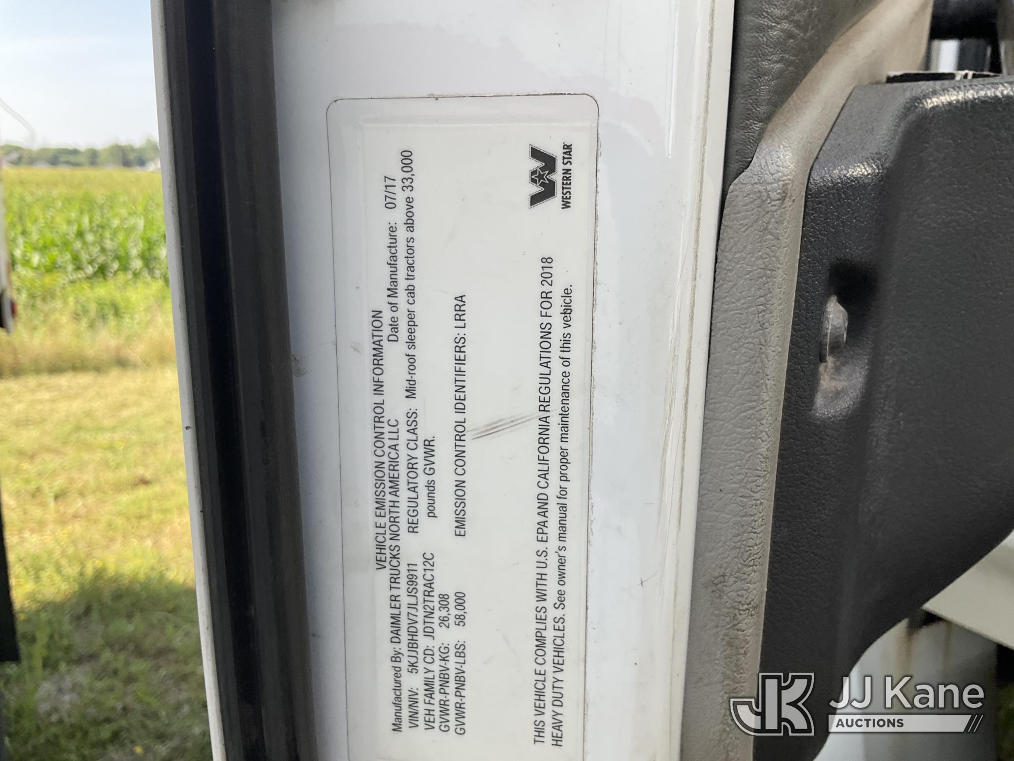 2018 Western Star 5700