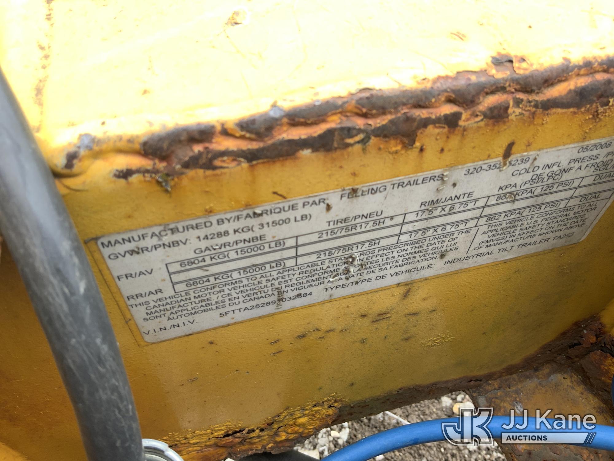 2008 Felling Trailers, Inc. TA252