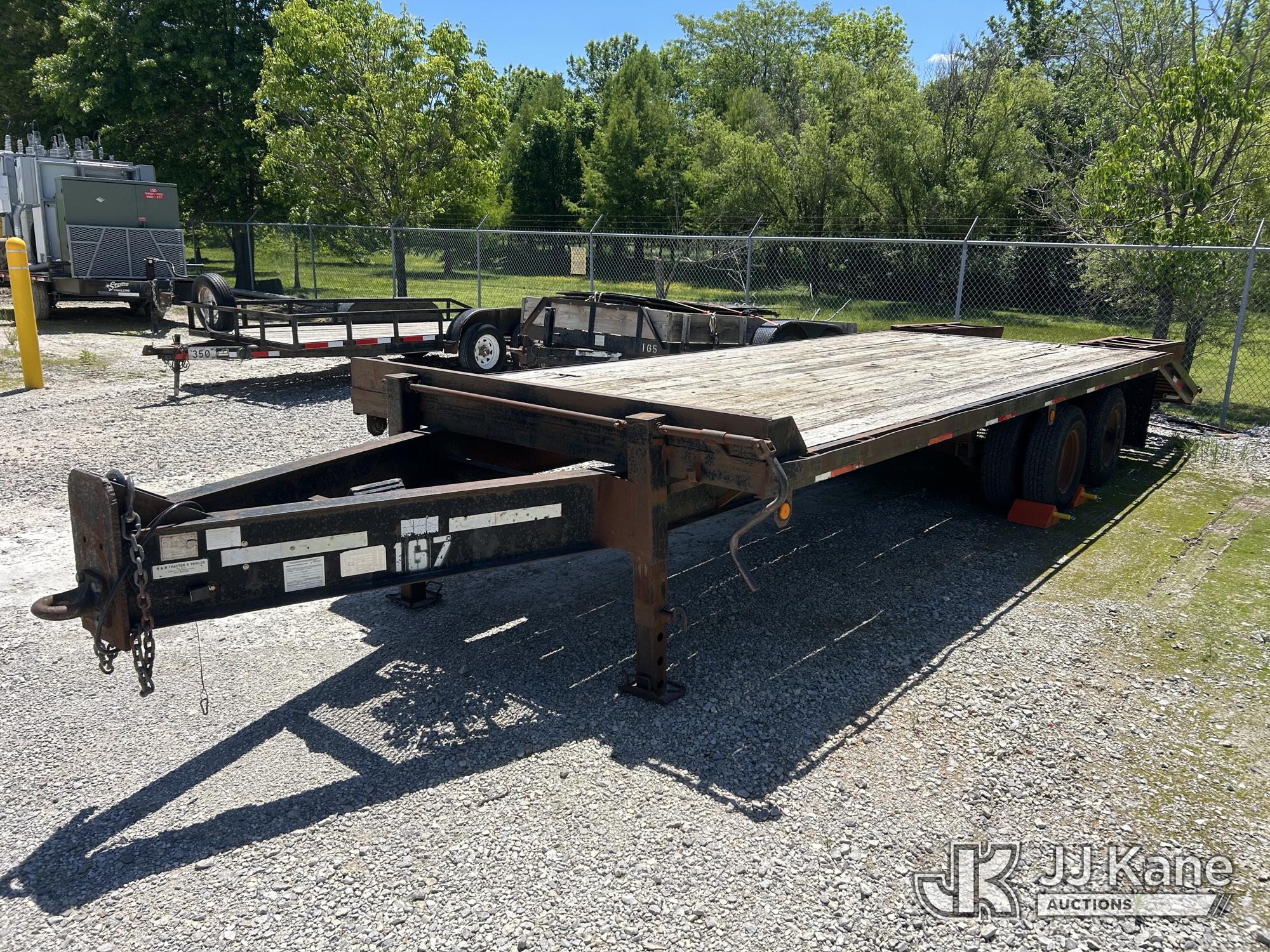 2001 R & R Tractor & Trailer T/A Tagalong Equipment Trailer, Arkansas Cooperative Owned & Operated