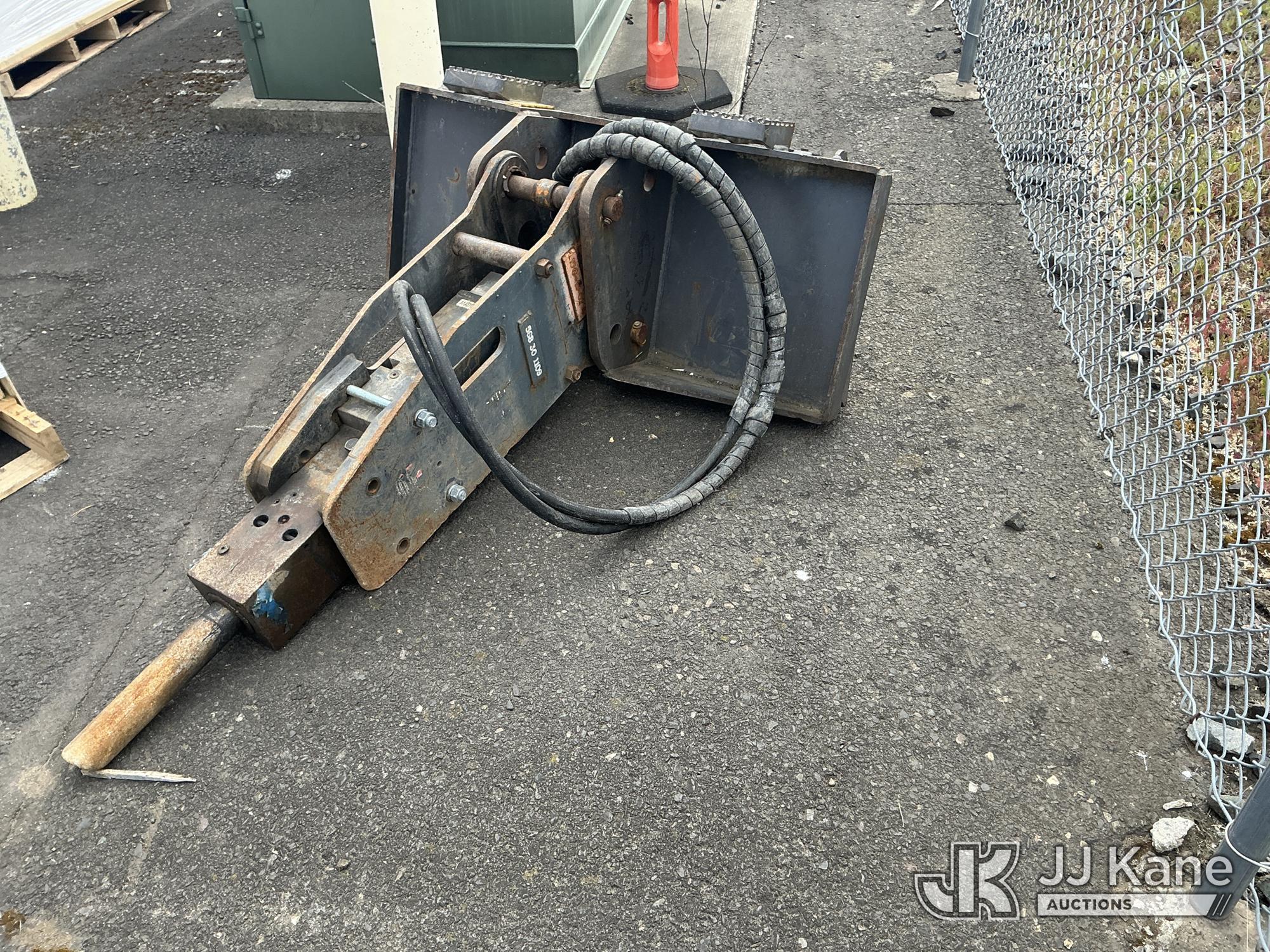 Paladin Hydraulic Breaker (Condition Unknown) NOTE: This unit is being sold AS IS/WHERE IS via Timed Auction and is located in Portland