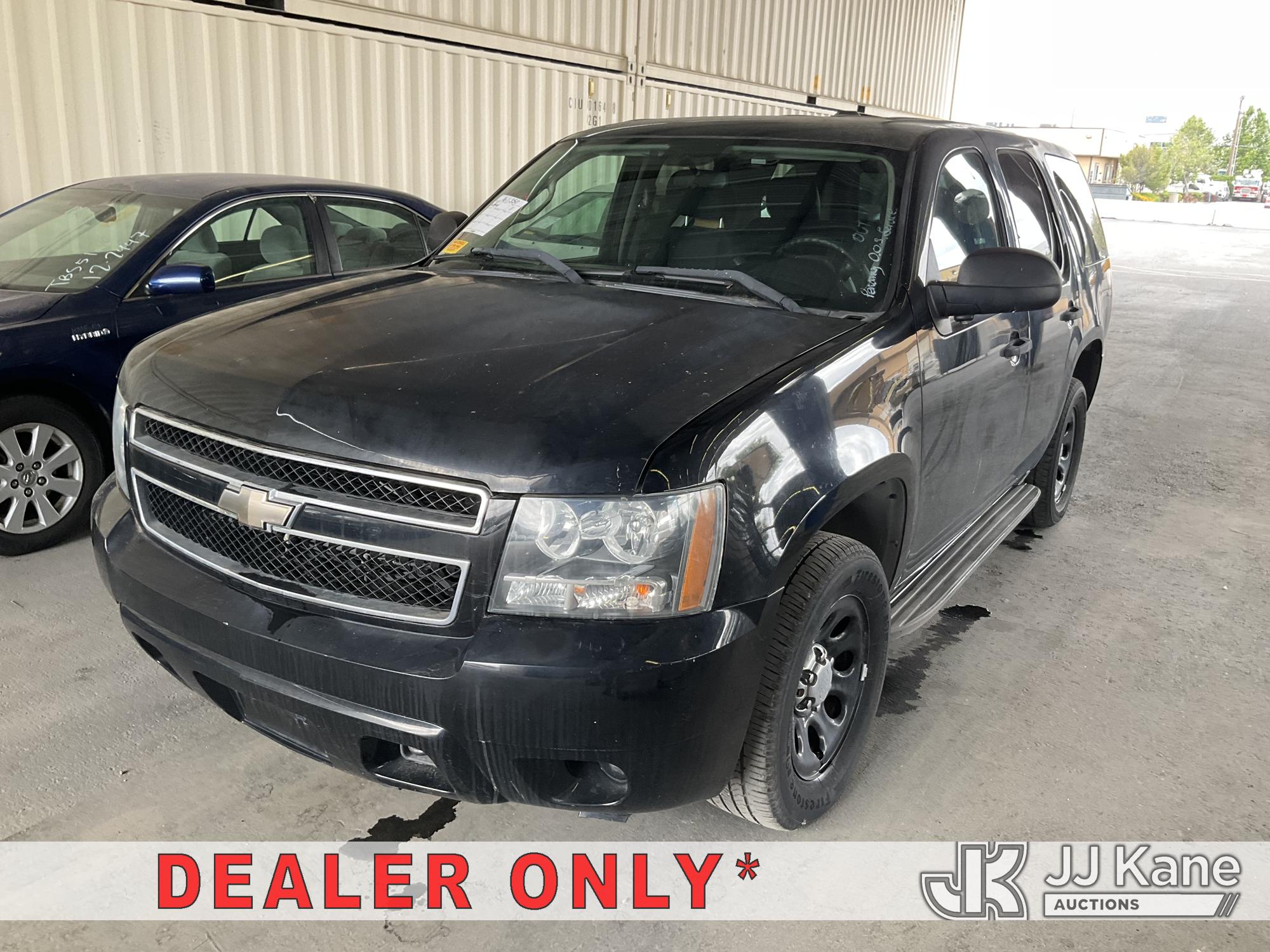 2011 Chevrolet Tahoe Police Package 4-Door Sport Utility Vehicle
