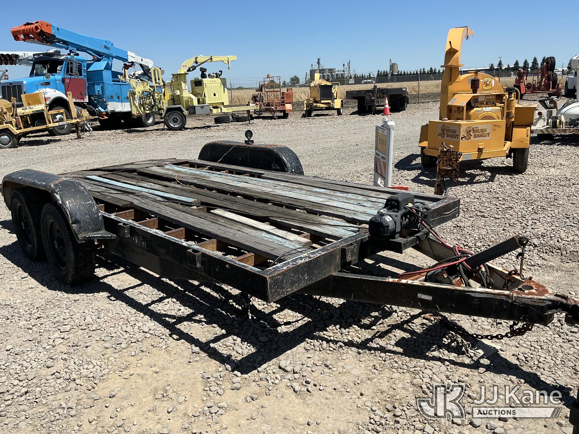 2006 Carson Manufacturing 9-Ton T/A Utility Trailer