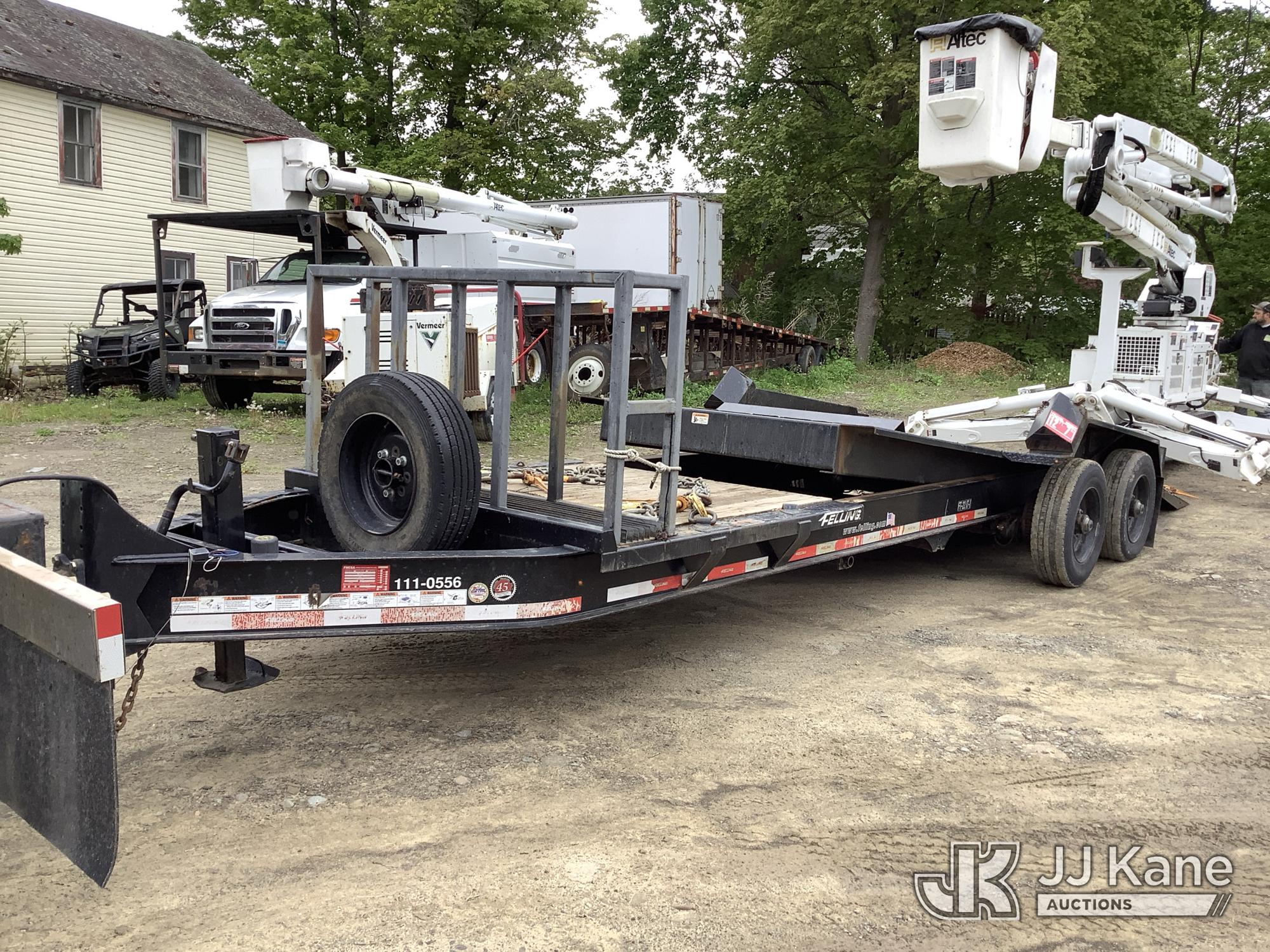 2020 Felling Trailers T/A Tilt Deck Tagalong Equipment Trailer, Sell with 1778504