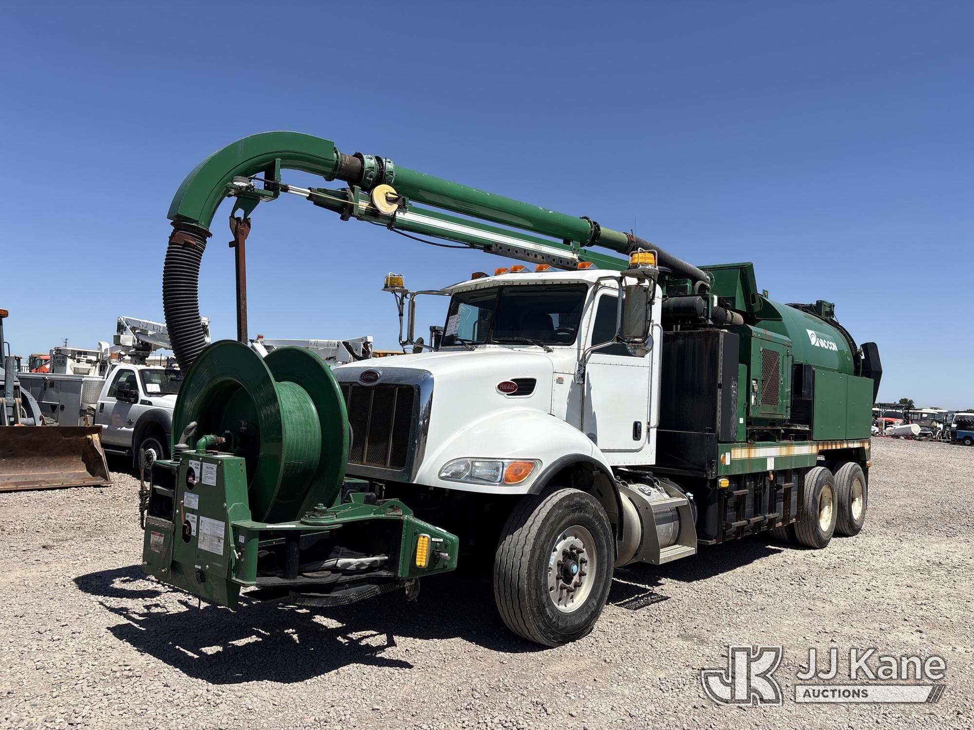 Vac-Con Vacuum Excavation System mounted on 2013 Peterbilt PB348 Vacuum Excavation Truck