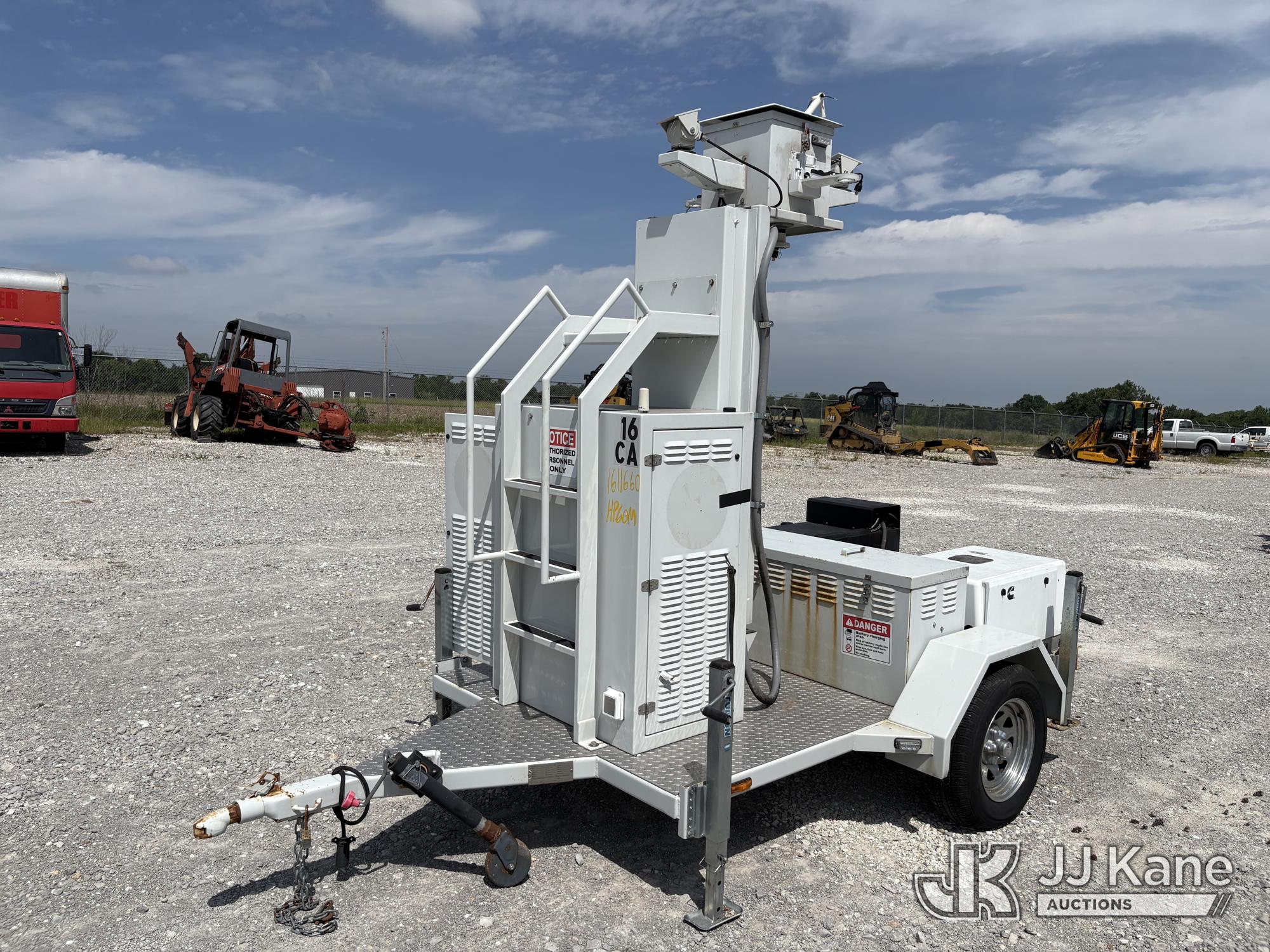2020 SkyCop Tagalong Utiliy Trailer, SkyCop Surveillance Camera Trailer