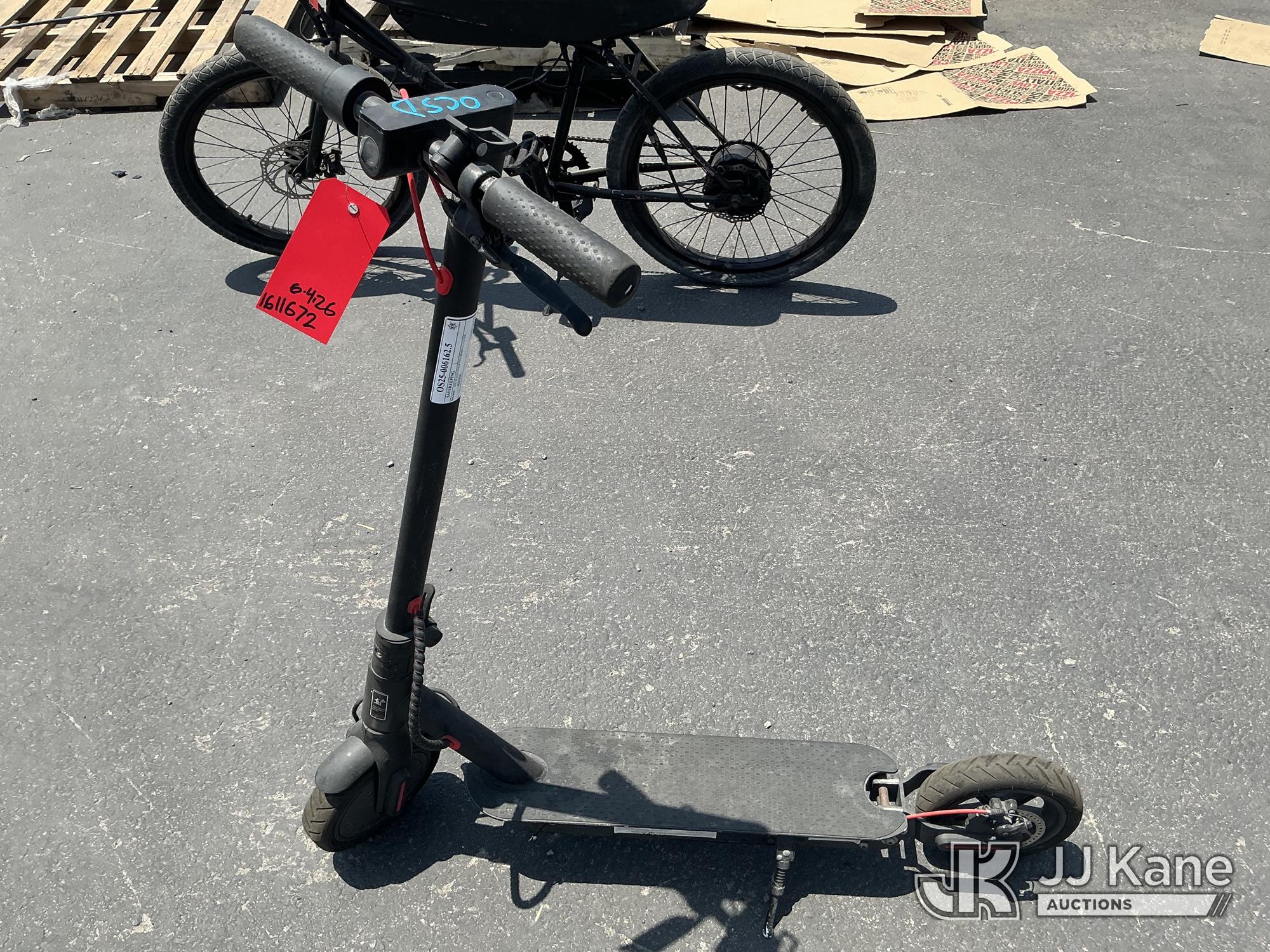 E-scooter No Keys