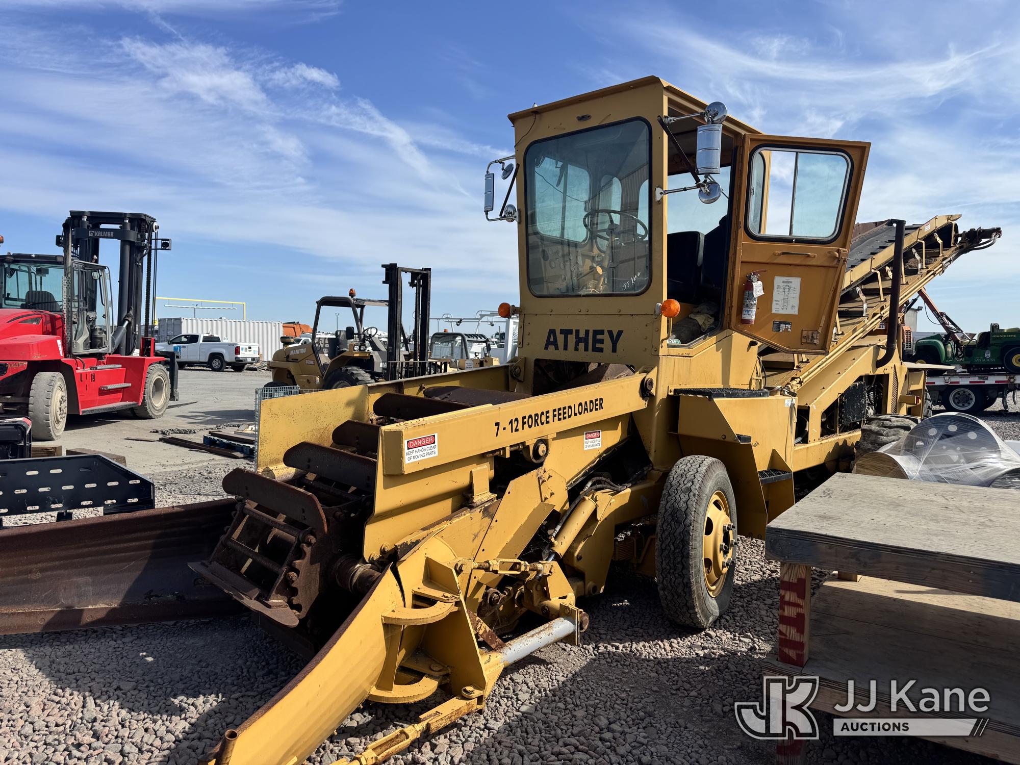 1987 Athey 712D Self Propelled Force Feed Loader