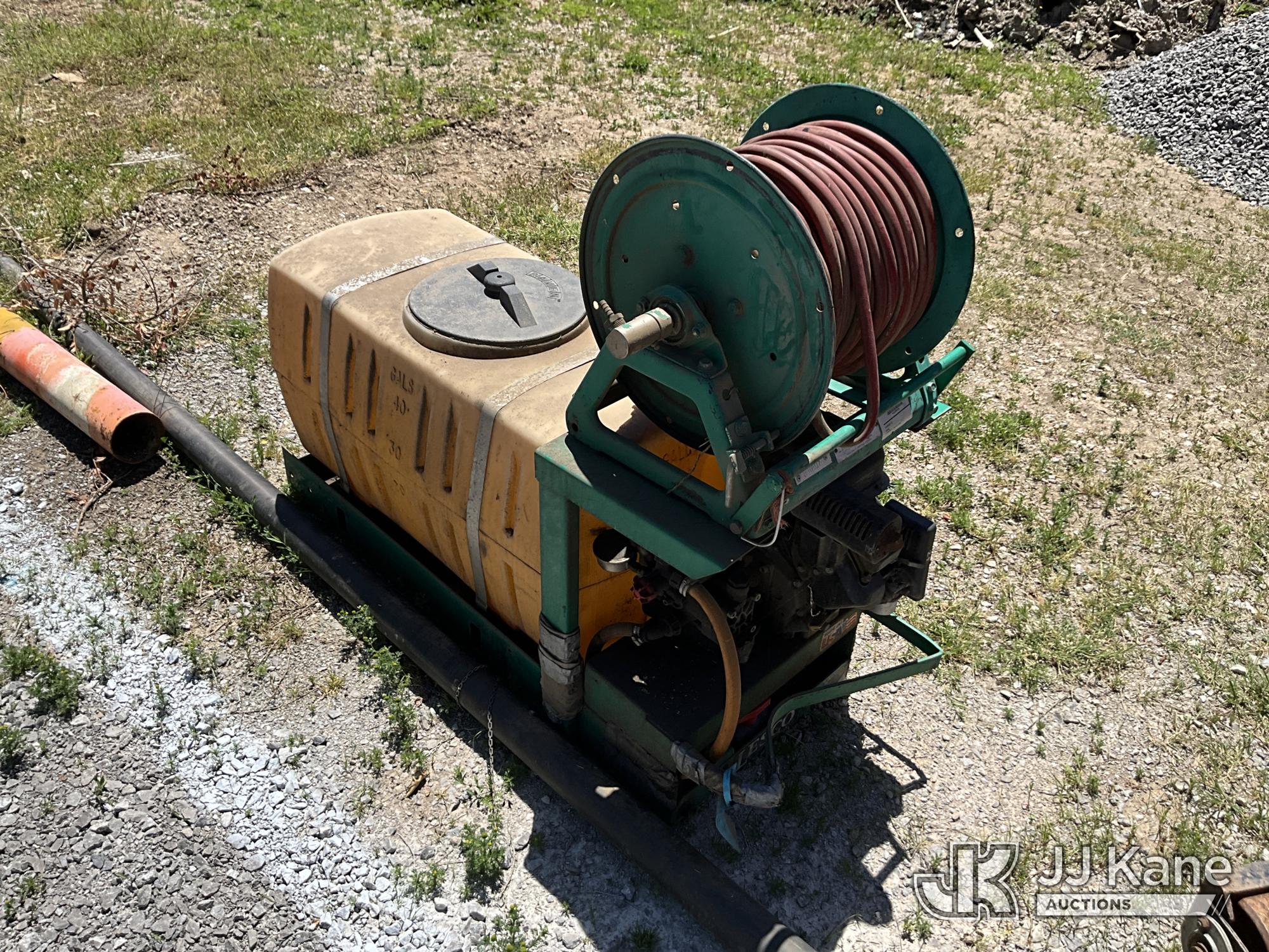 Lesco Sprayer with 50 Gallon Tank & Reel (Not Running