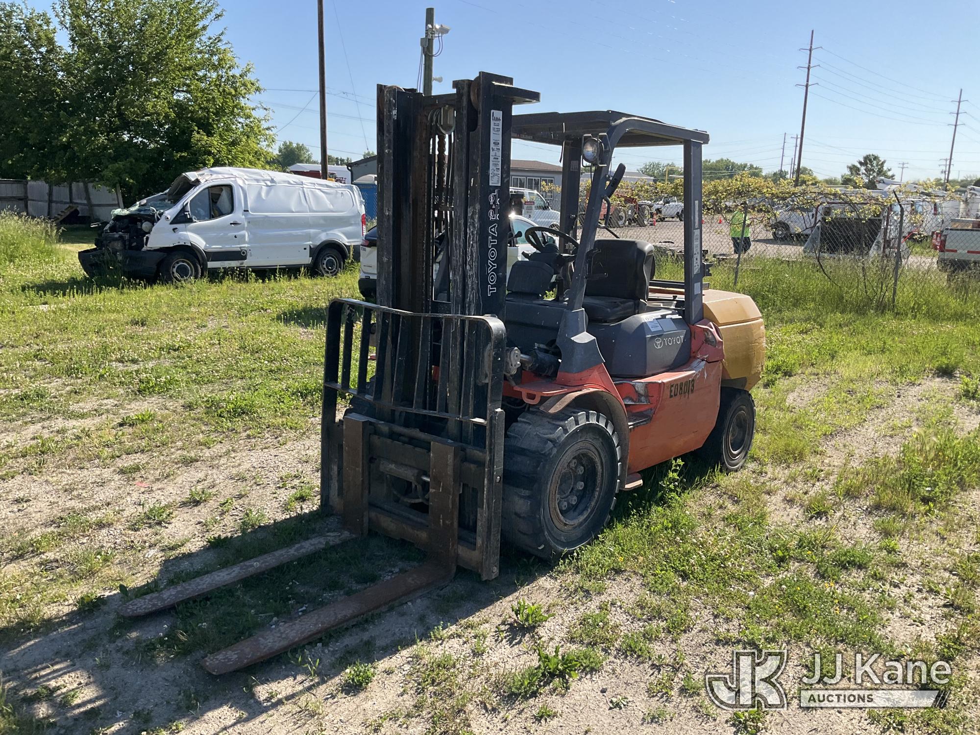 2003 Toyota 7FGCU25 Rubber Tired Forklift