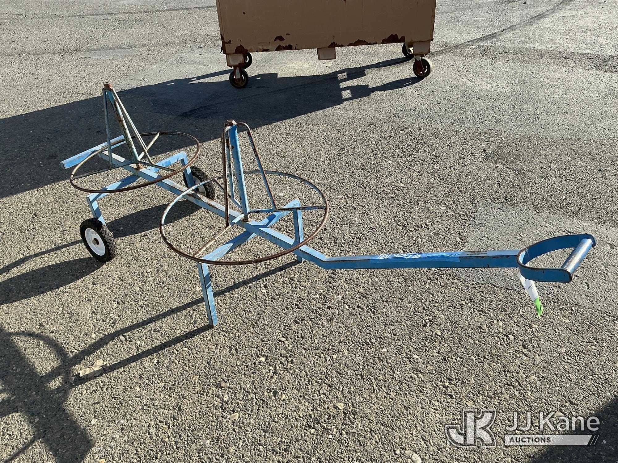 Reel Spool Cart (Used) NOTE: This unit is being sold AS IS/WHERE IS via Timed Auction and is located in Dixon