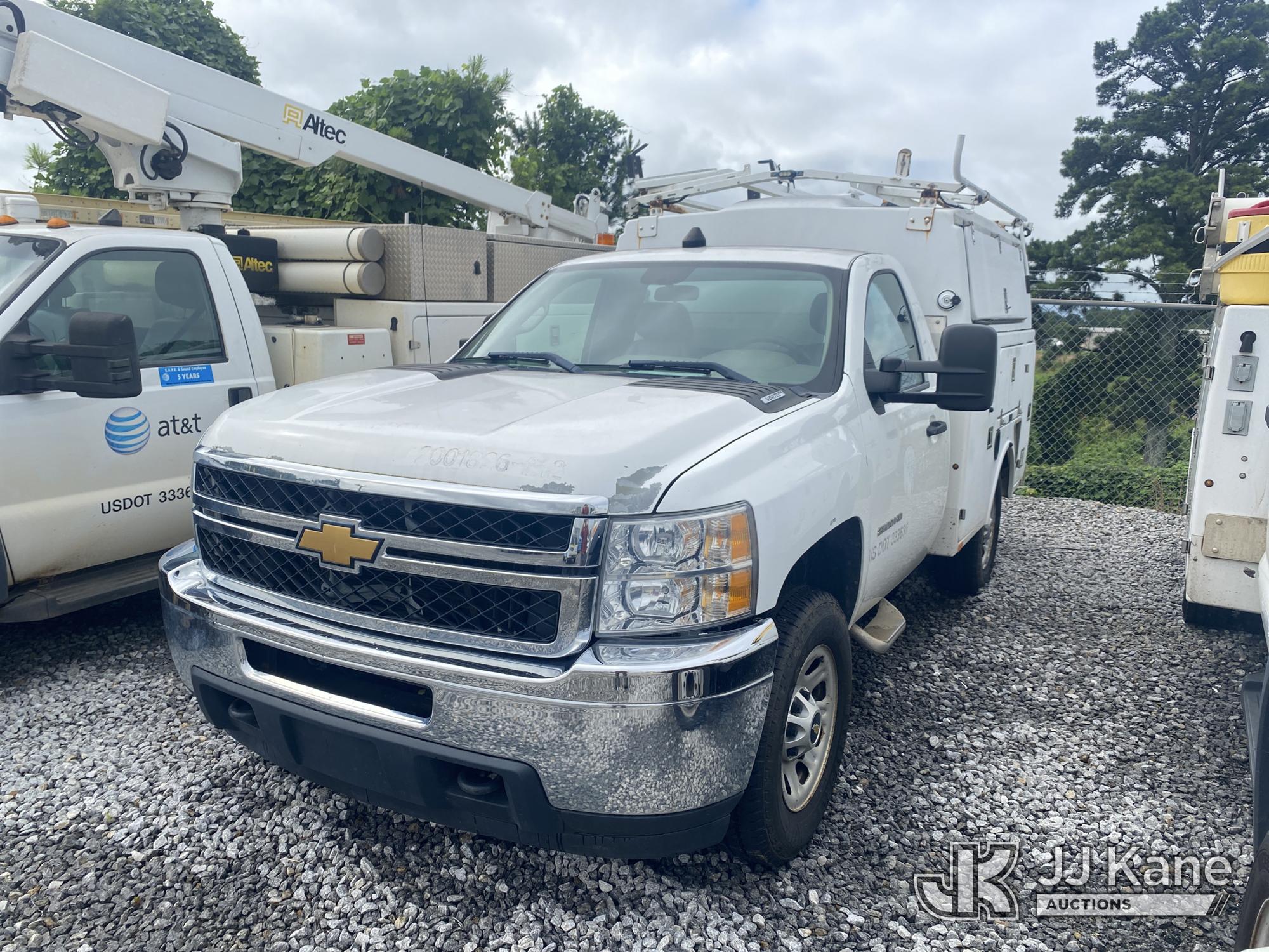 2012 Chevrolet Silverado 2500HD Enclosed Service Truck