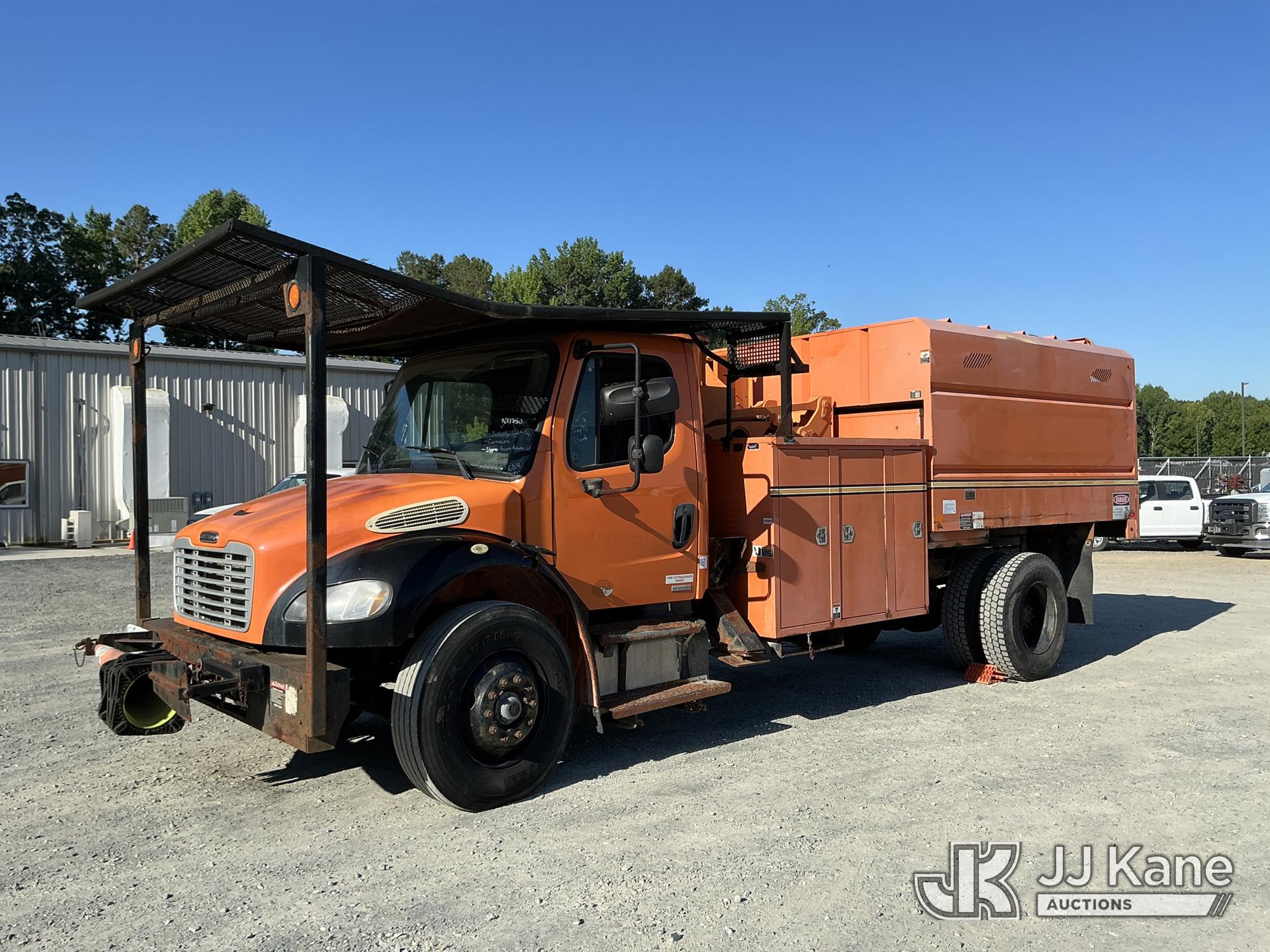 2011 Freightliner M2 106 Chipper Dump Truck, Former Bucket Truck