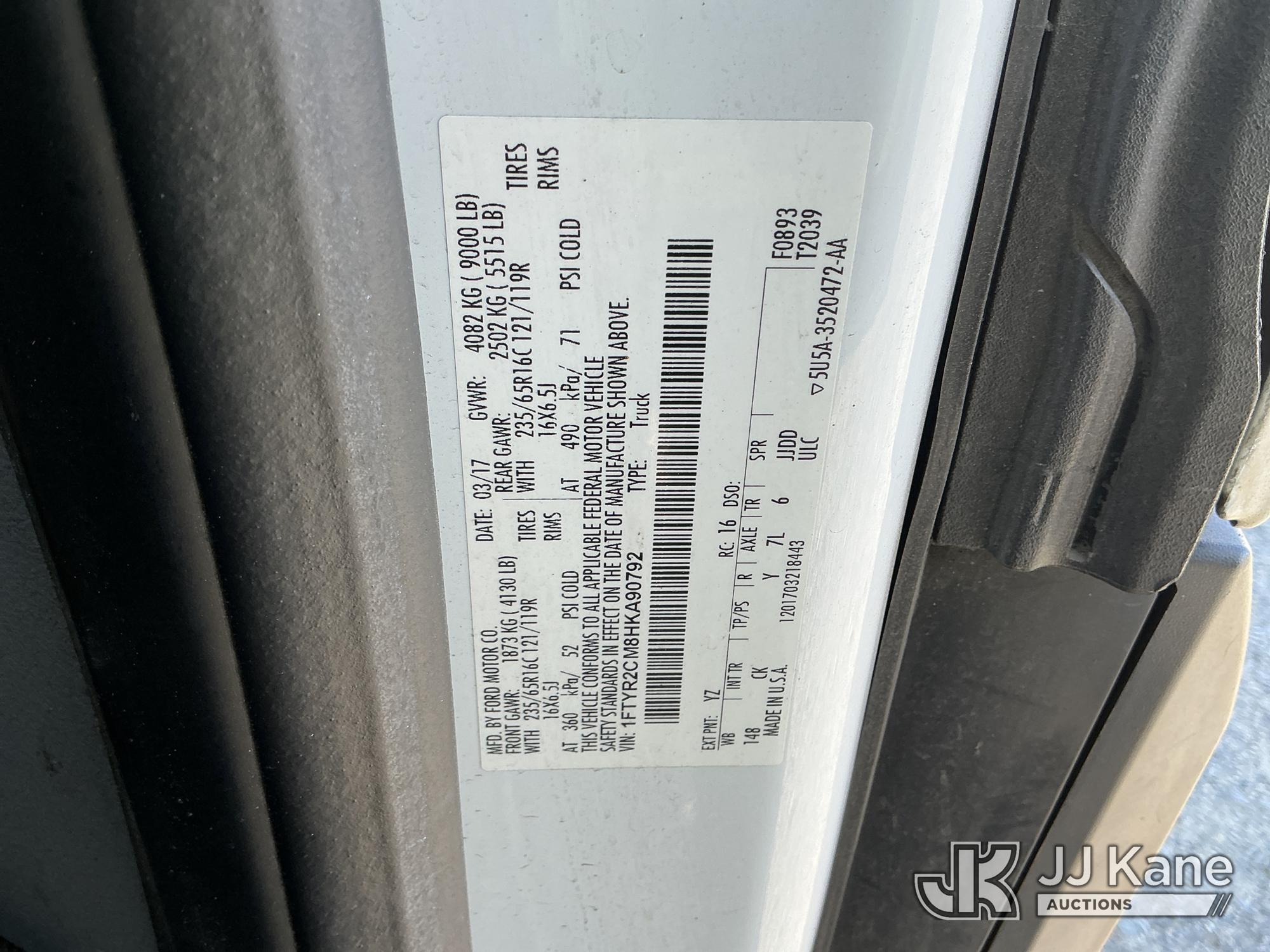2017 Ford TRANSIT 250
