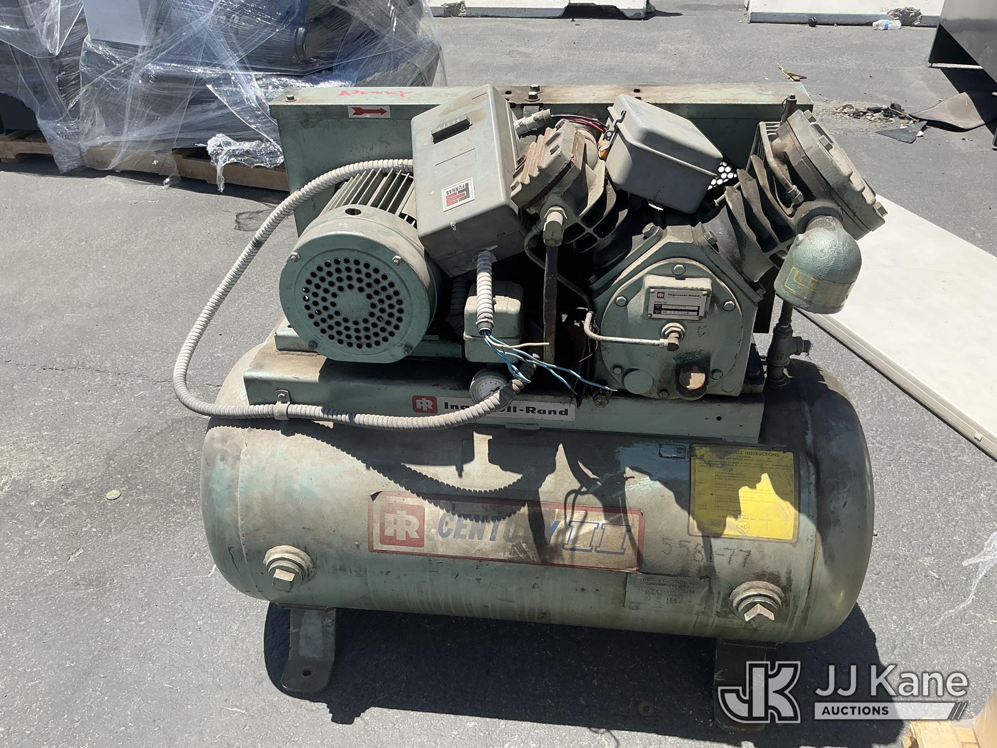 Ingersoll Rand Air Compressor (Used) NOTE: This unit is being sold AS IS/WHERE IS via Timed Auction and is located in Jurupa Valley