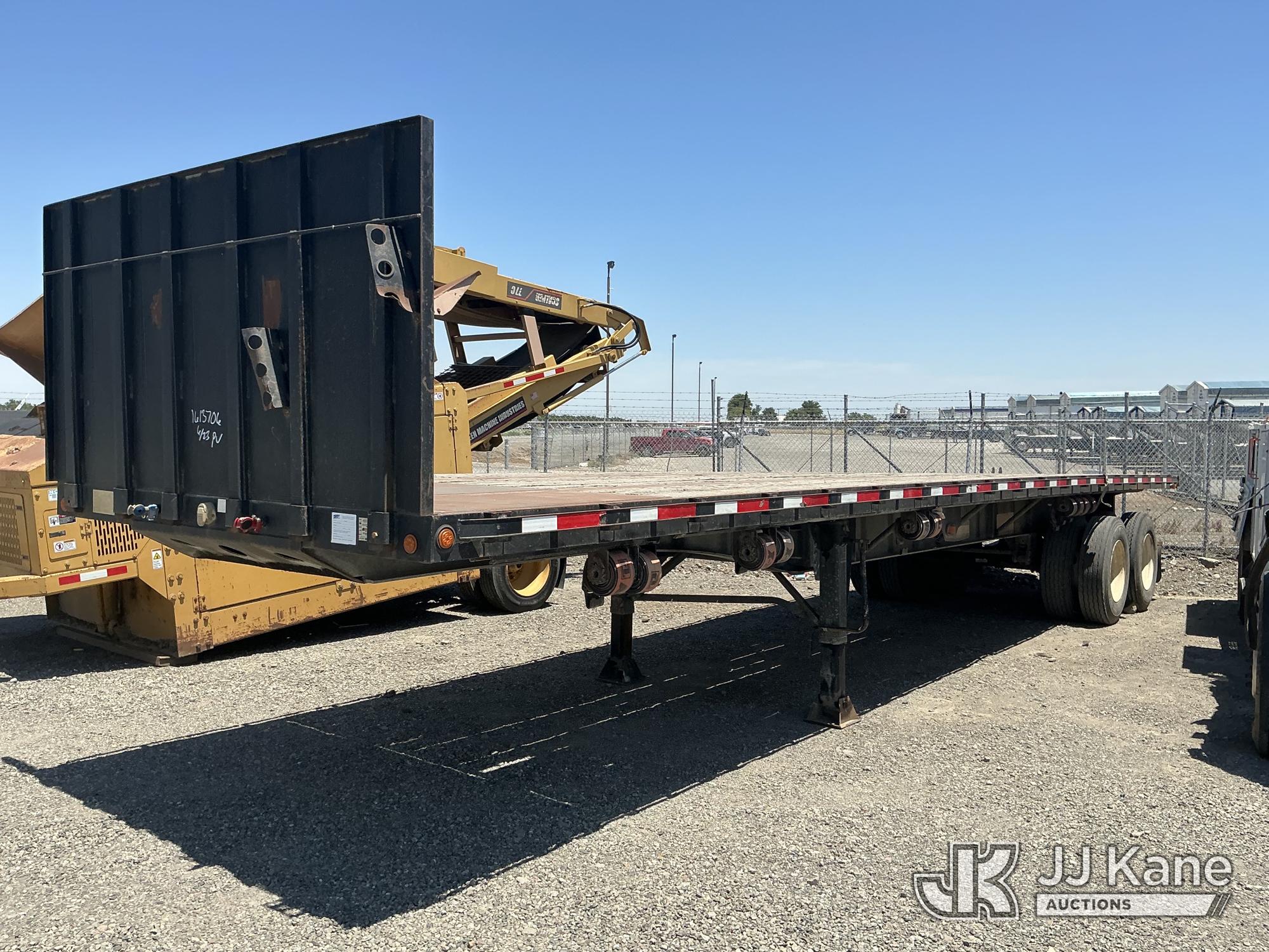 2017 Clark Trailers CFBT-2017 High Flatbed Trailer