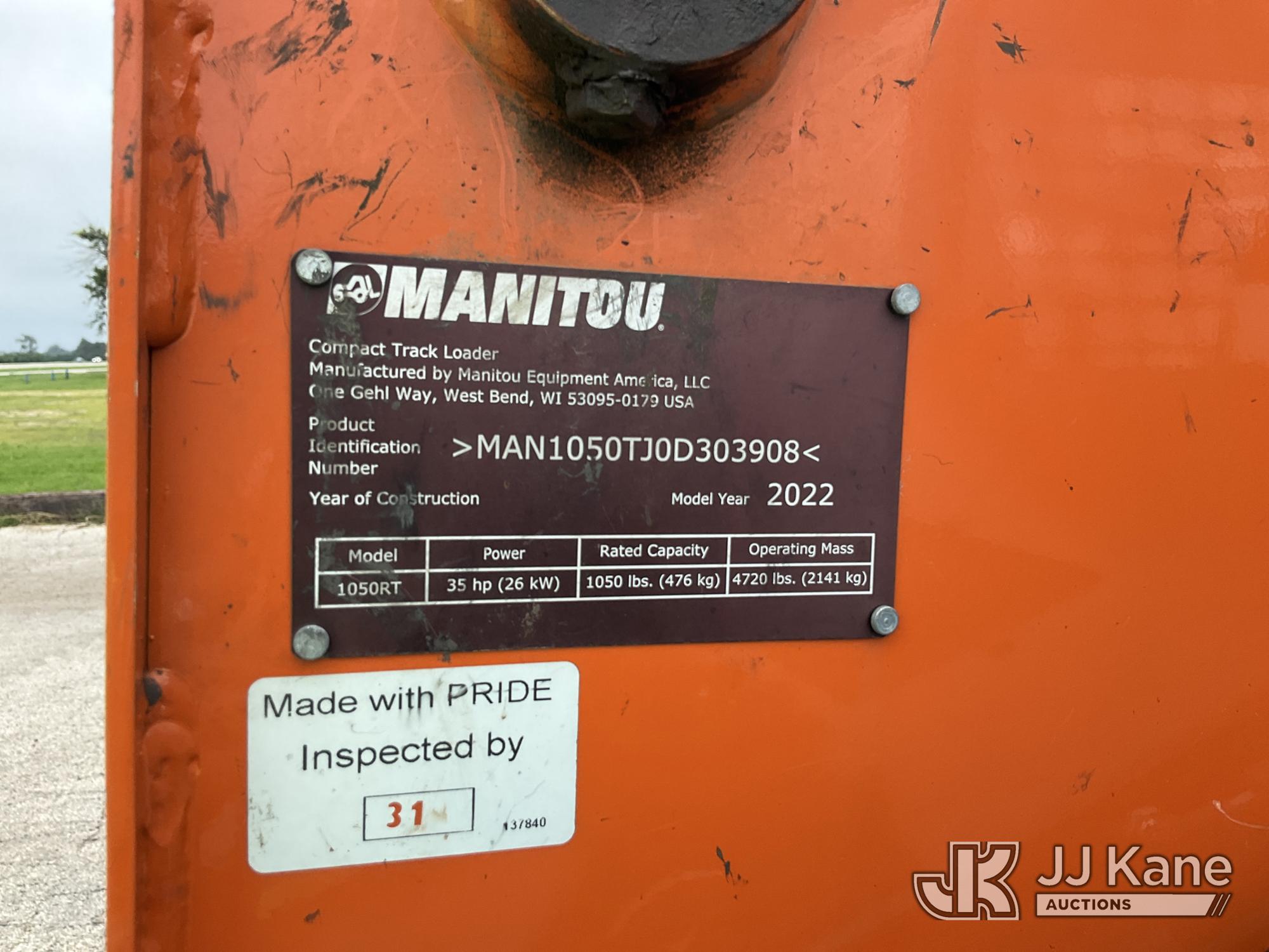 2022 Manitou 1050RT