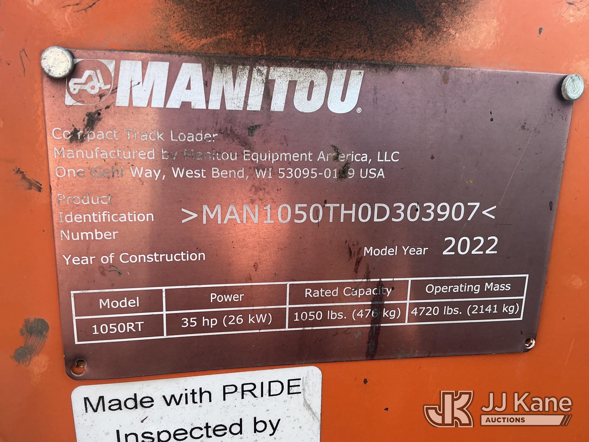 2022 Manitou 1050RT