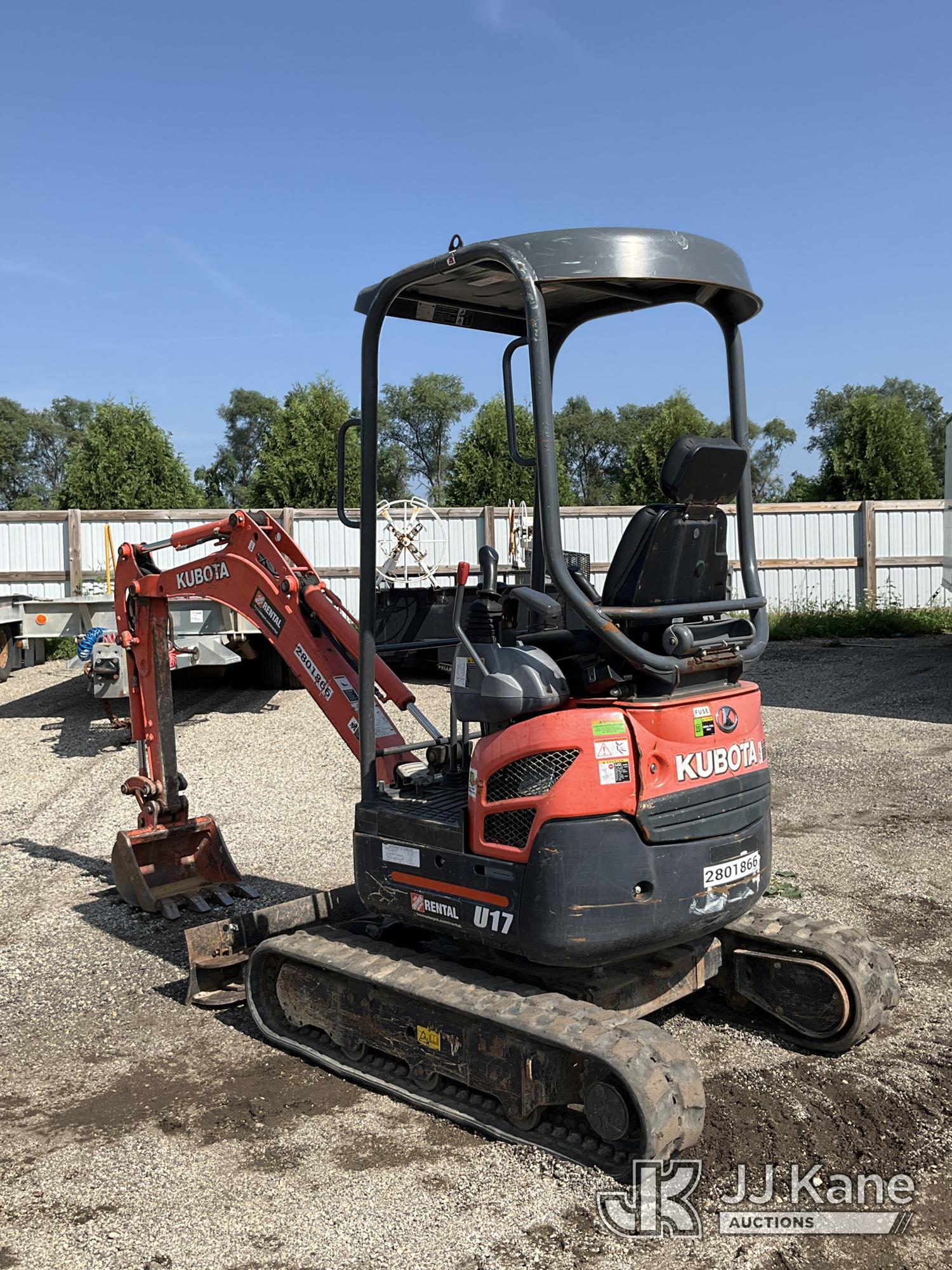 2019 Kubota U17