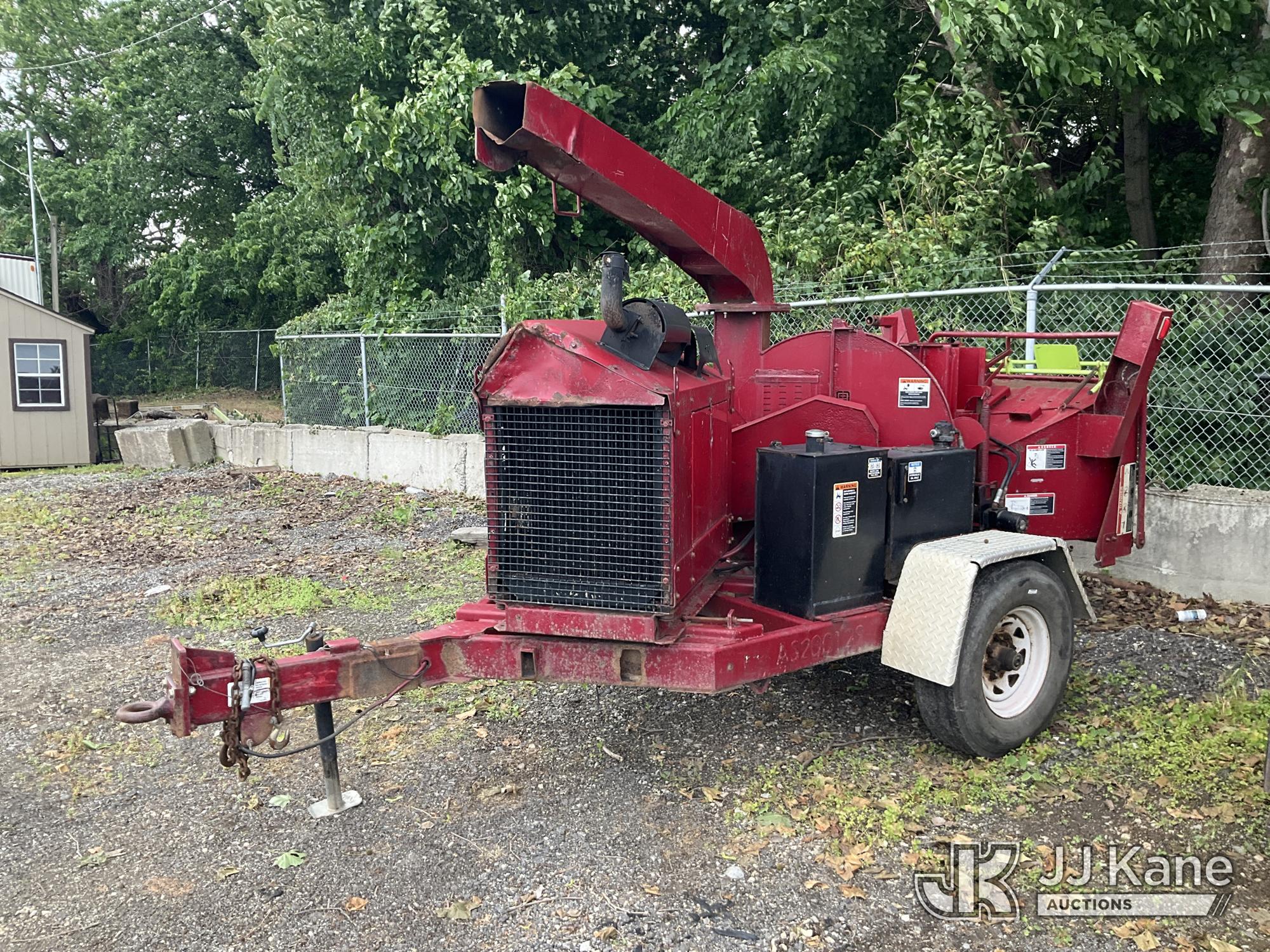 2010 Altec Environmental Products DC1217 Chipper (12in Disc), trailer mtd.