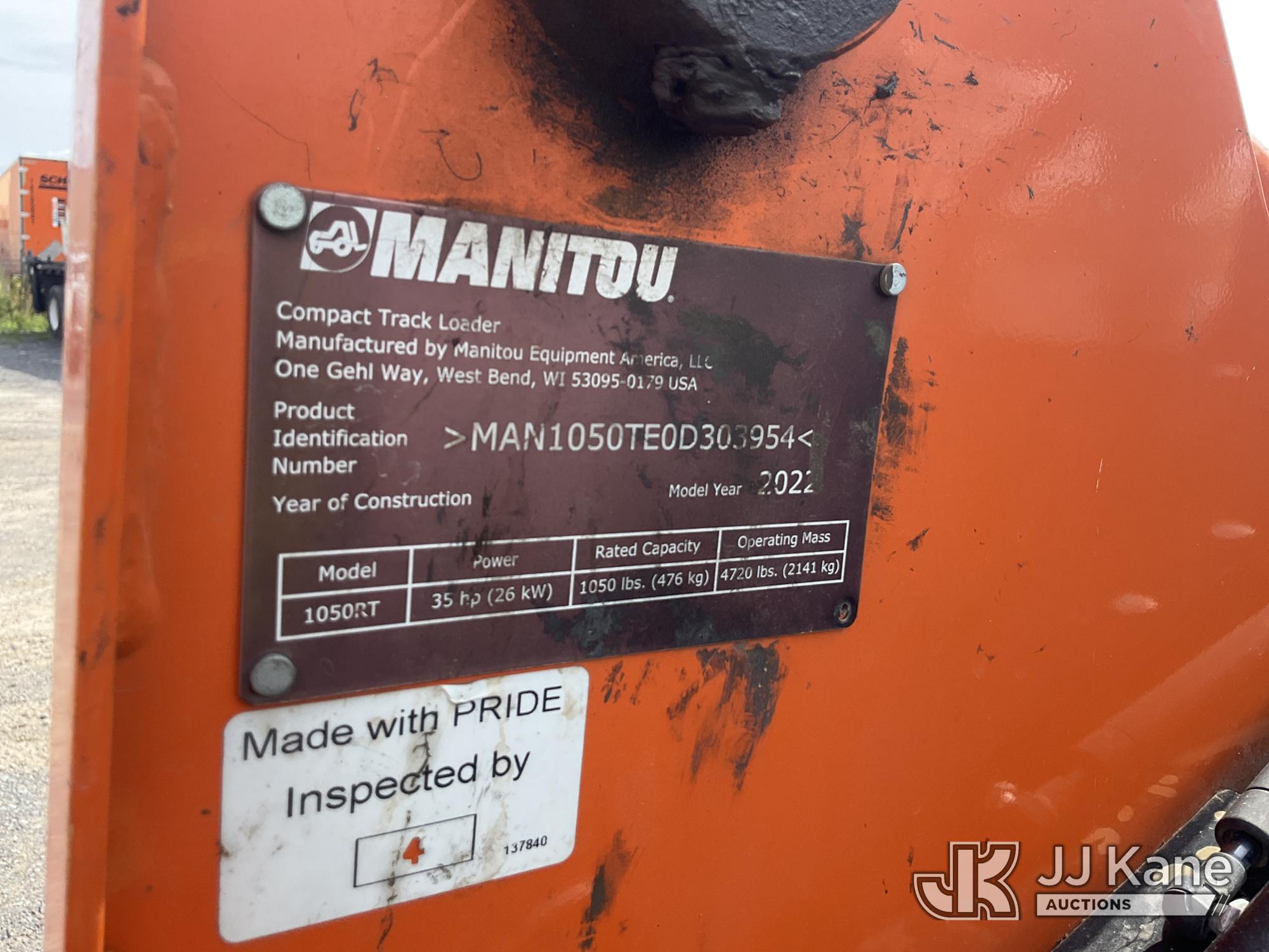 2022 Manitou 1050RT