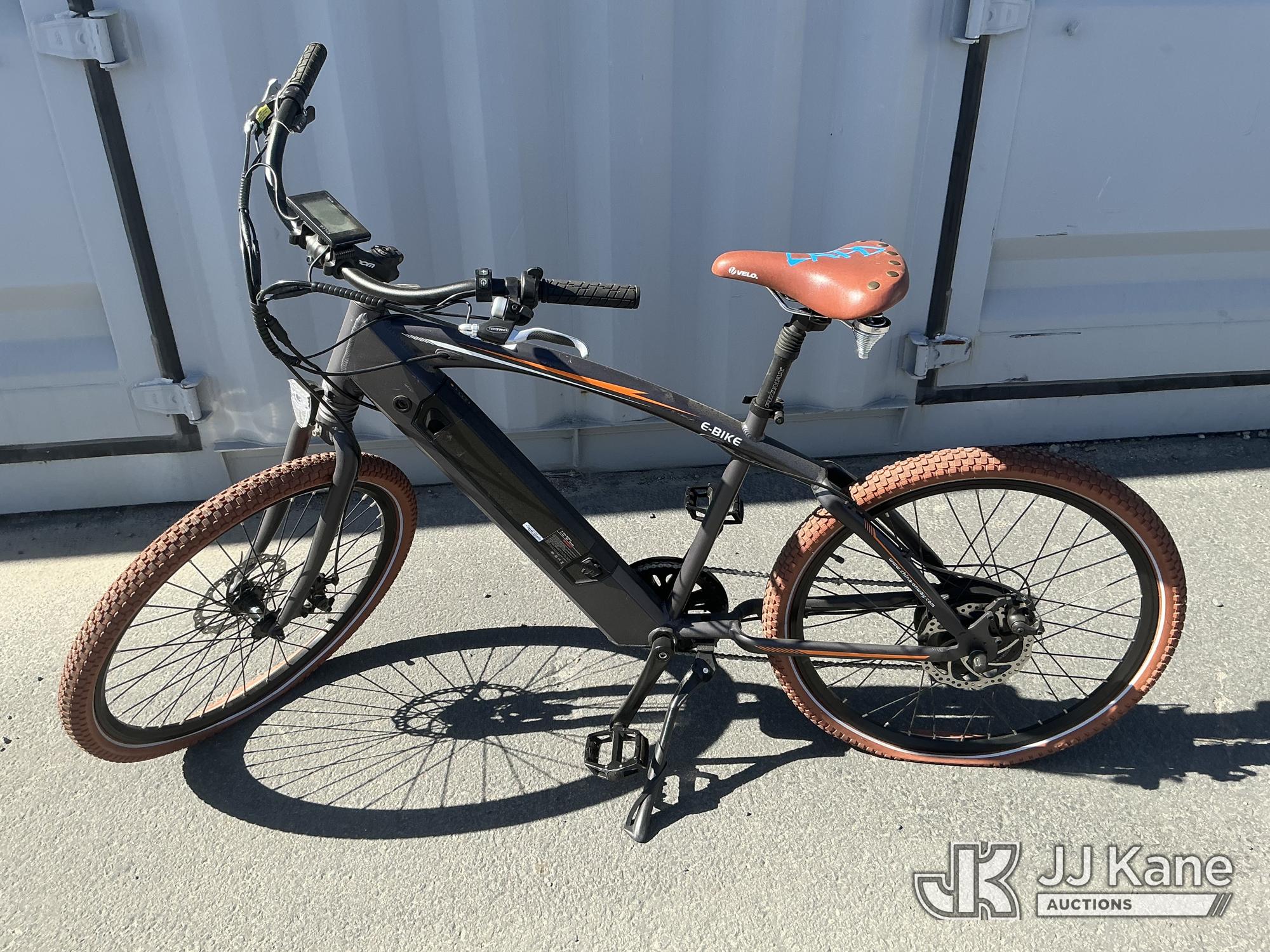 Onway E-Bike No Keys