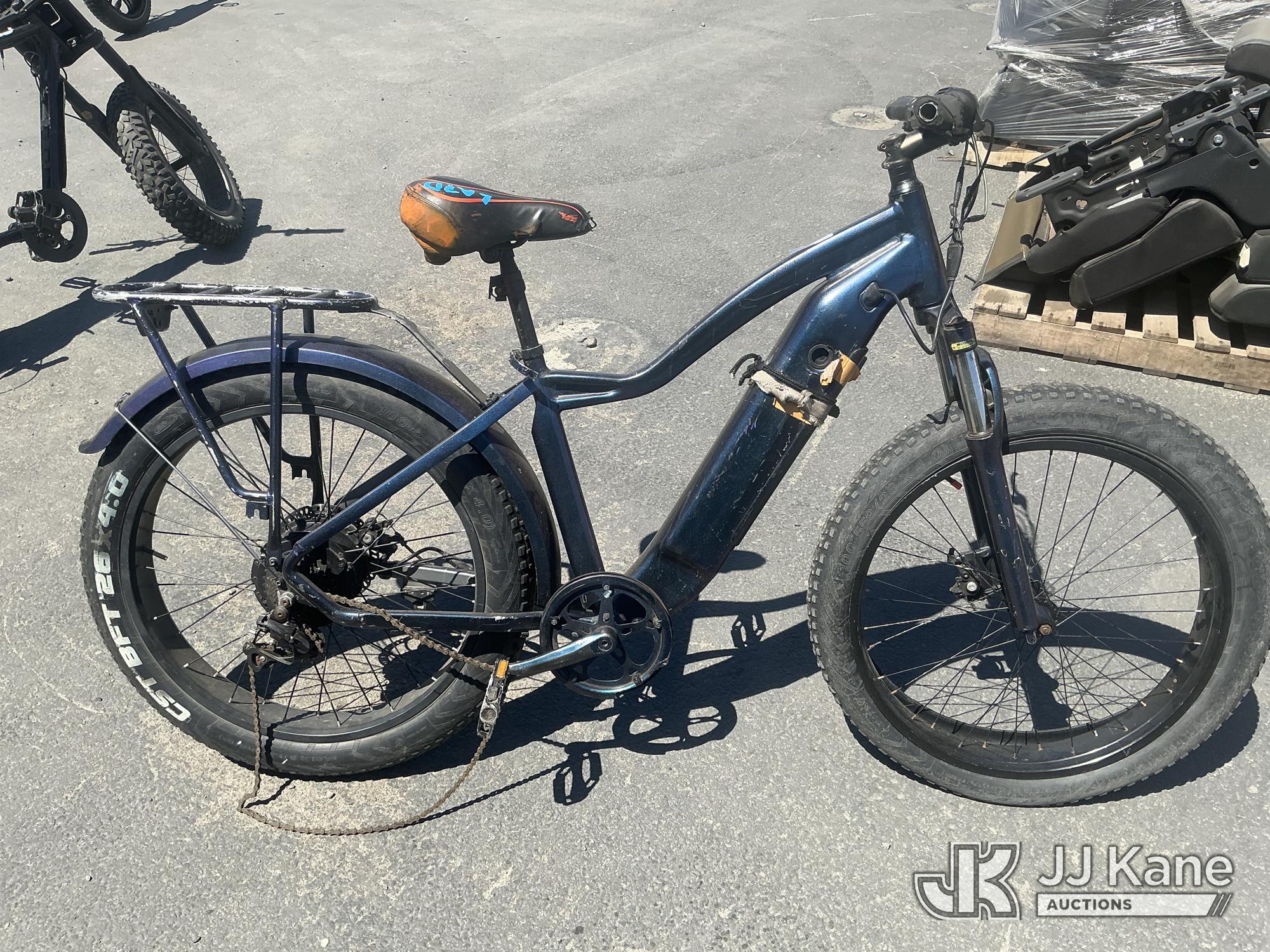 Purple E-Bike No Keys