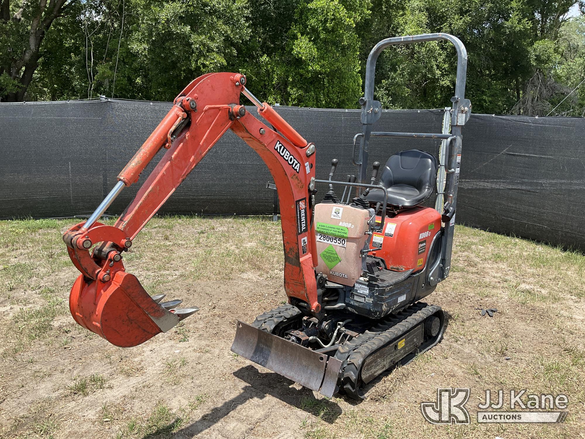 Photo of a 2019 Kubota K008
