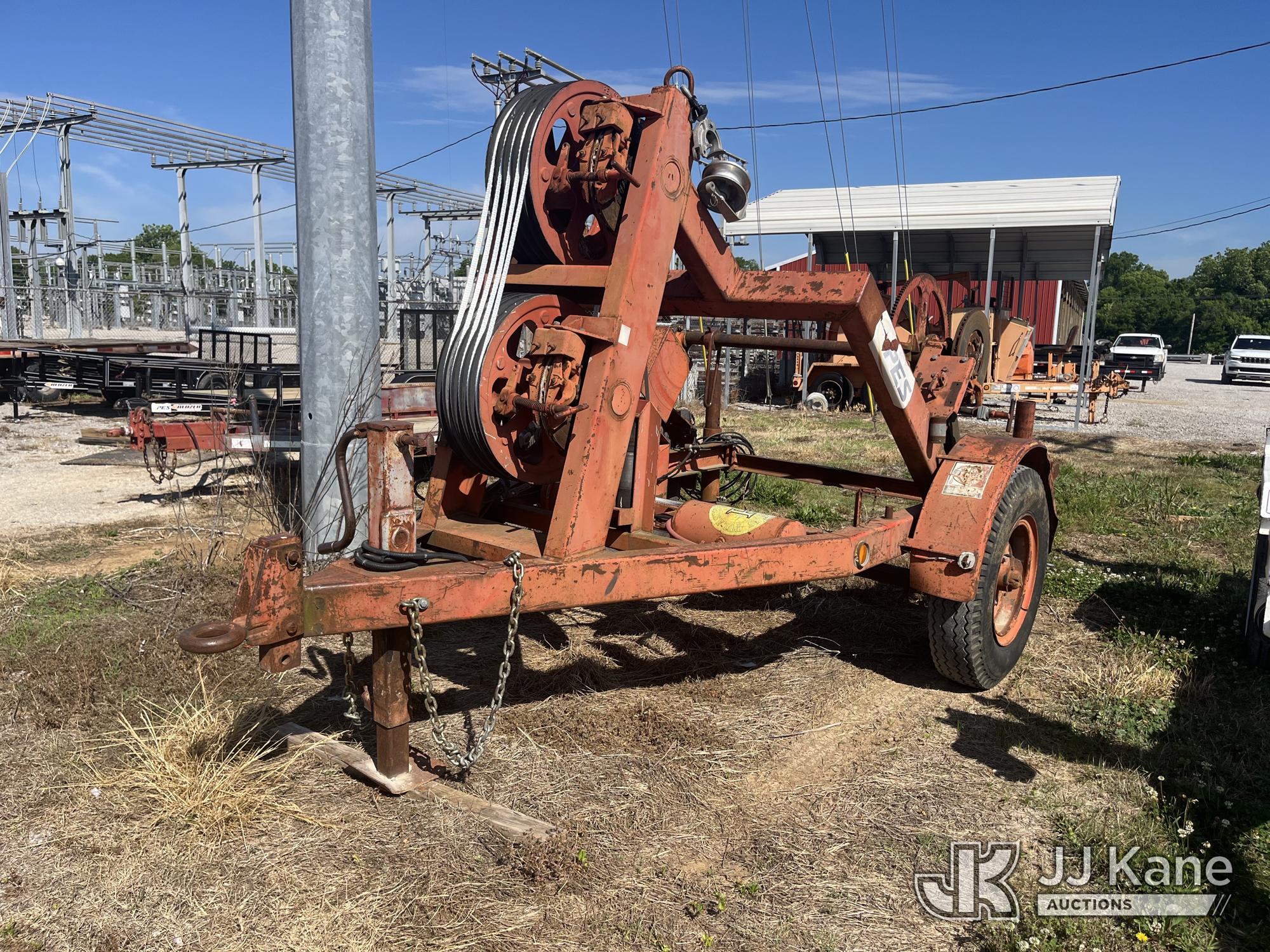 Pengo 5026 STP Bull Wheel Tensioner & Reel Carrier, Municipal Owned