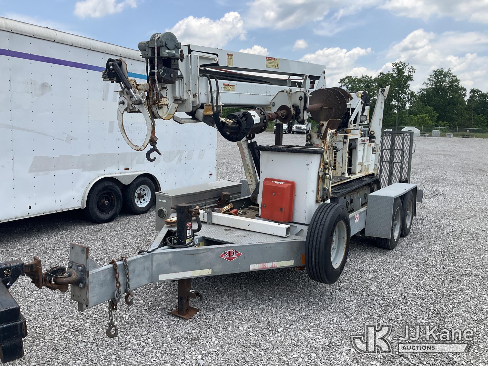 2017 SDP EZ Hauler T/A Tagalong Equipment Trailer