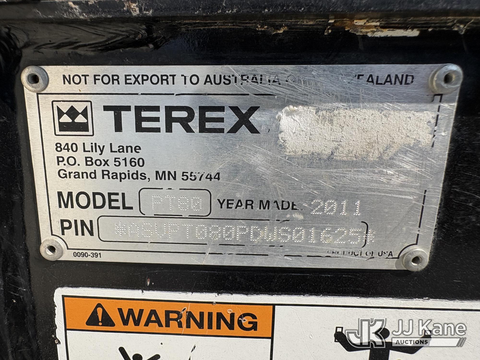 2011 Terex PT80