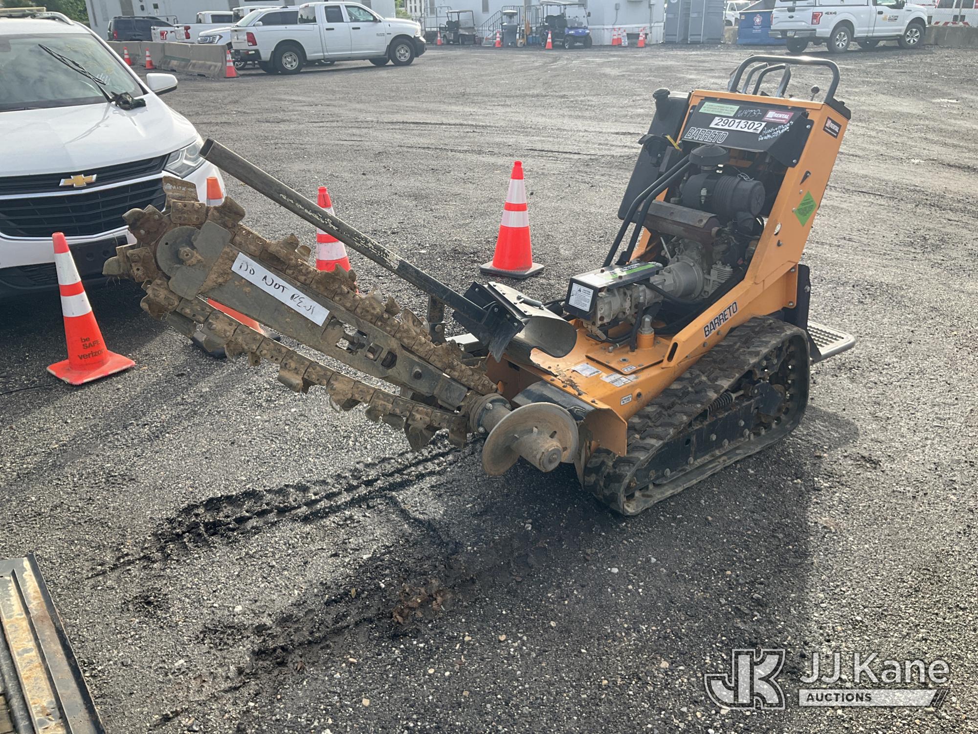 2020 Barreto 20RTK Walk-Behind Crawler Trencher