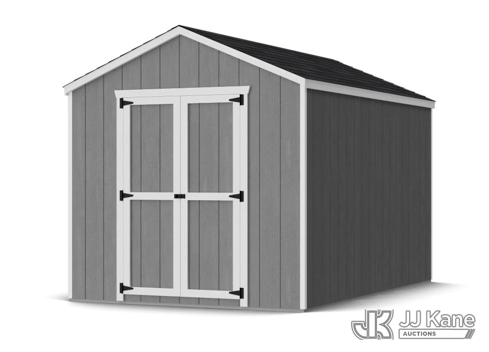 Little Cottage Co. (1 Pallet) 8x12 Wooden Shed, with Floor
