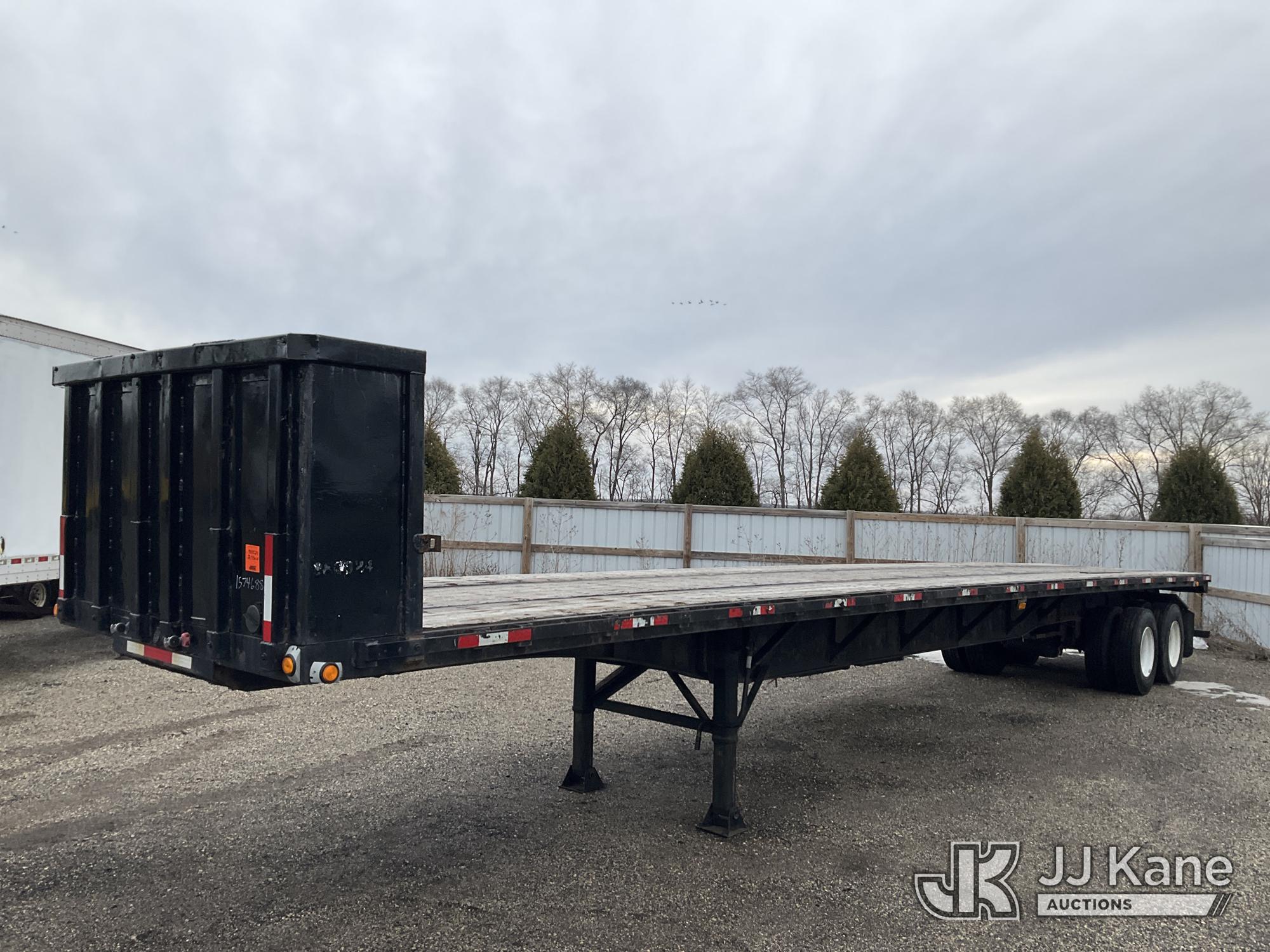 2000 Dorsy T/A High Flatbed Trailer