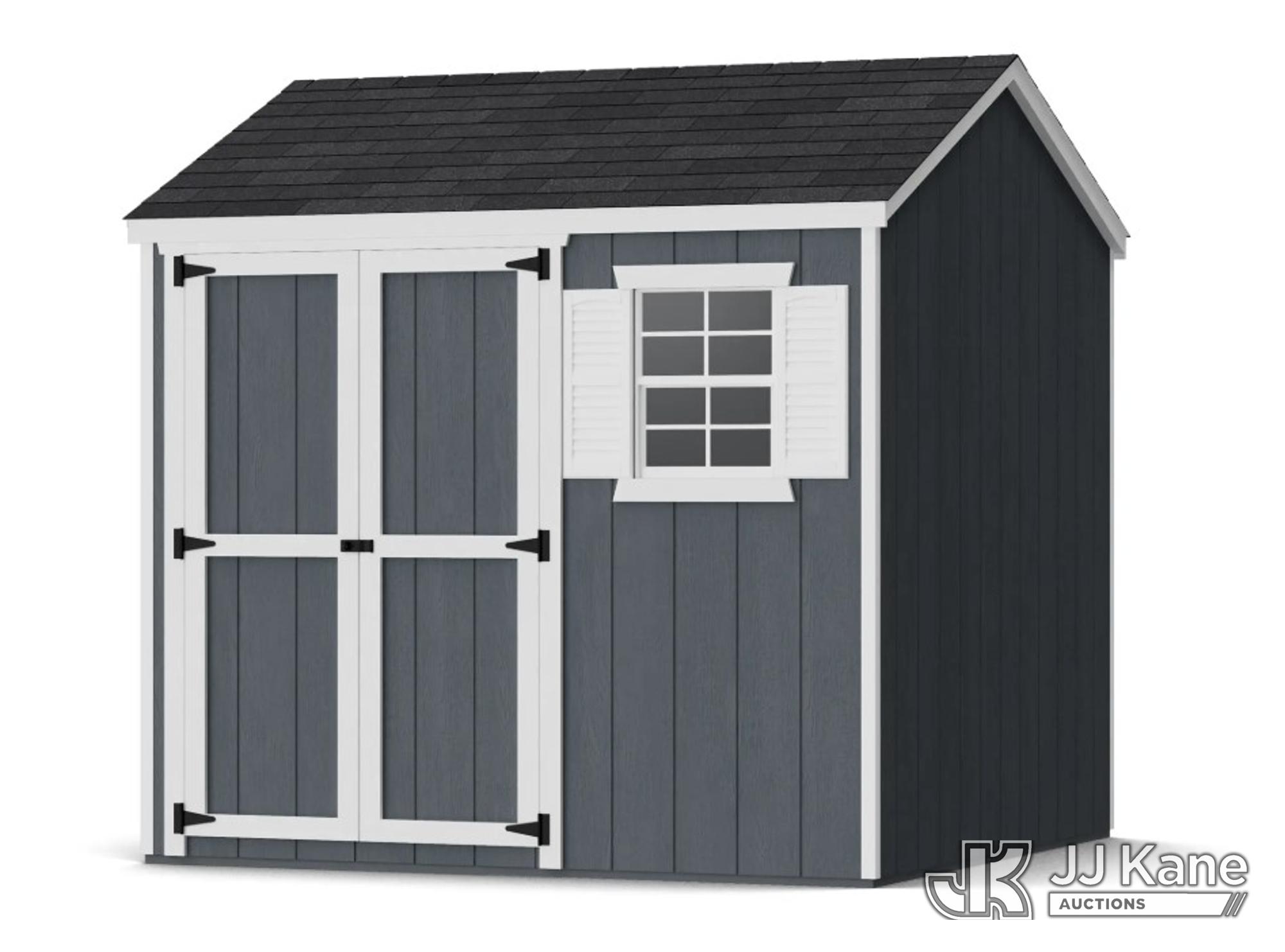 Little Cottage Co. (1 Pallet) 8x8 Wooden Shed, with Floor