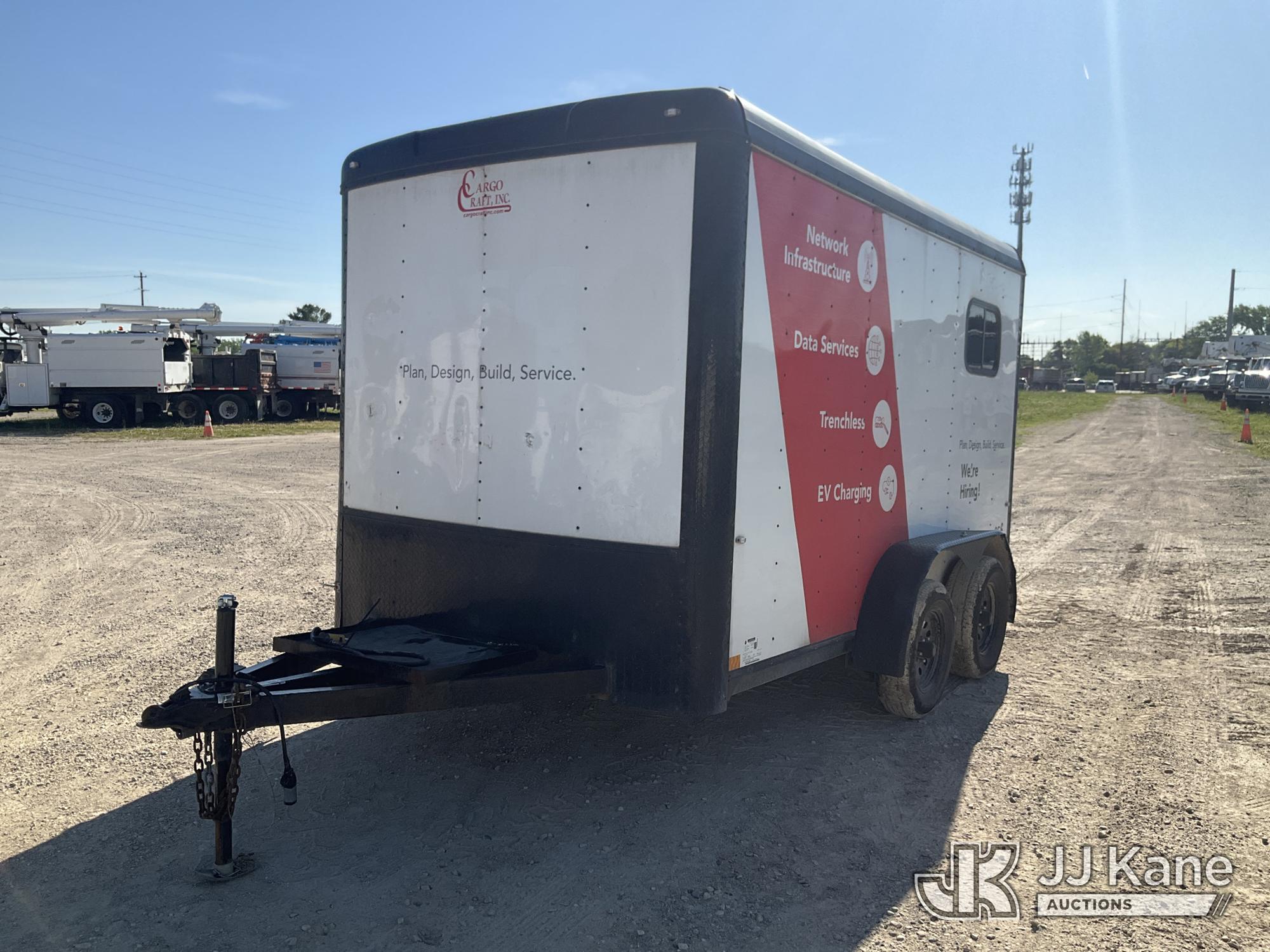 2021 Cargo Craft T/A Enclosed Fiber Optic Splicer Trailer