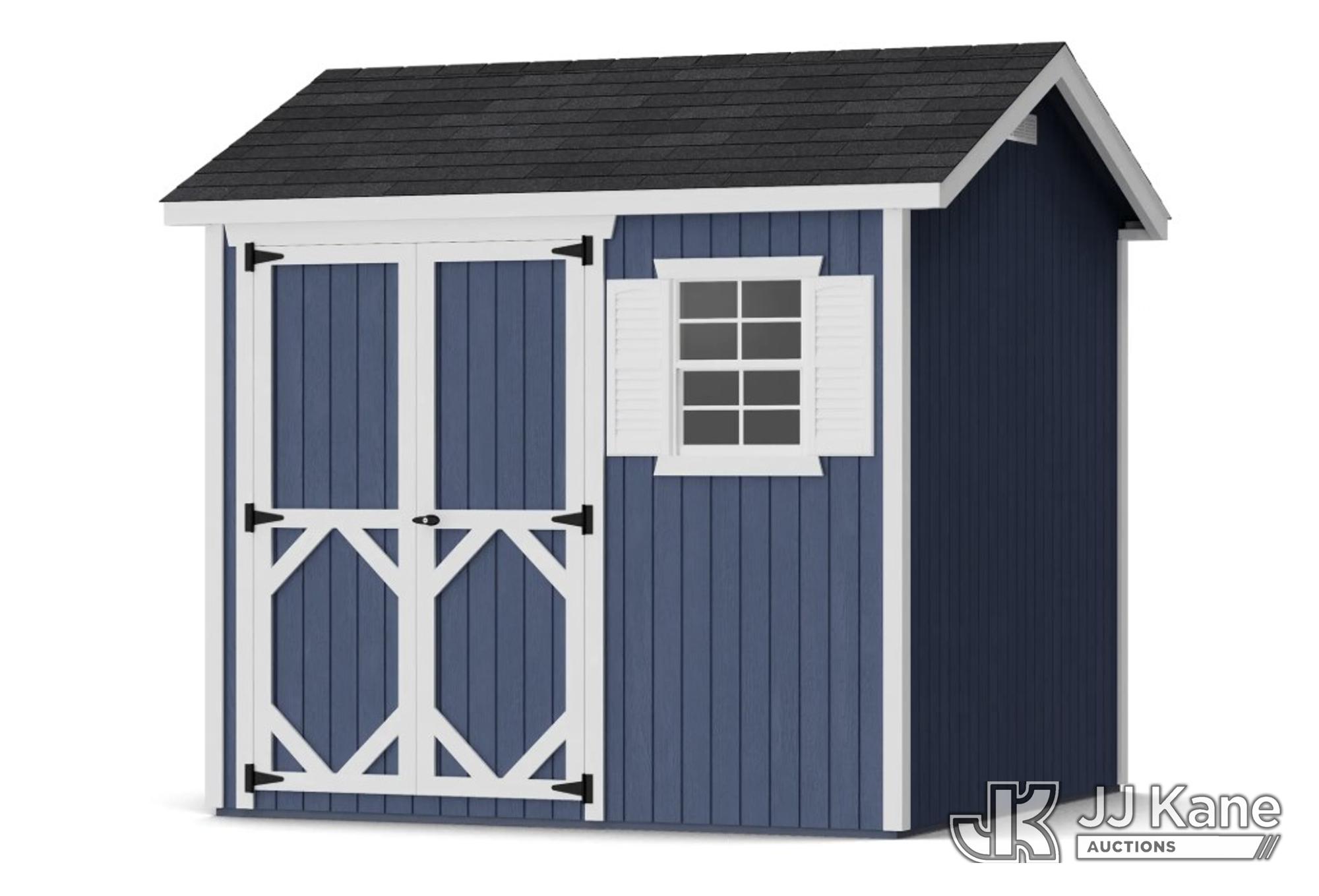 Little Cottage Co. (1 Pallet) 8x8 Wooden Shed, with Floor