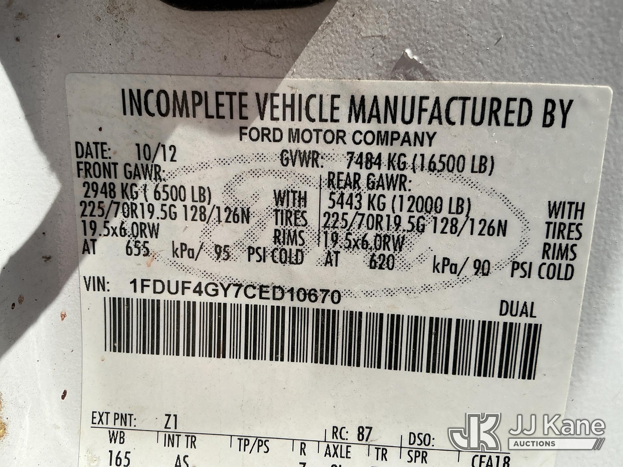 2012 Ford F-450 SD