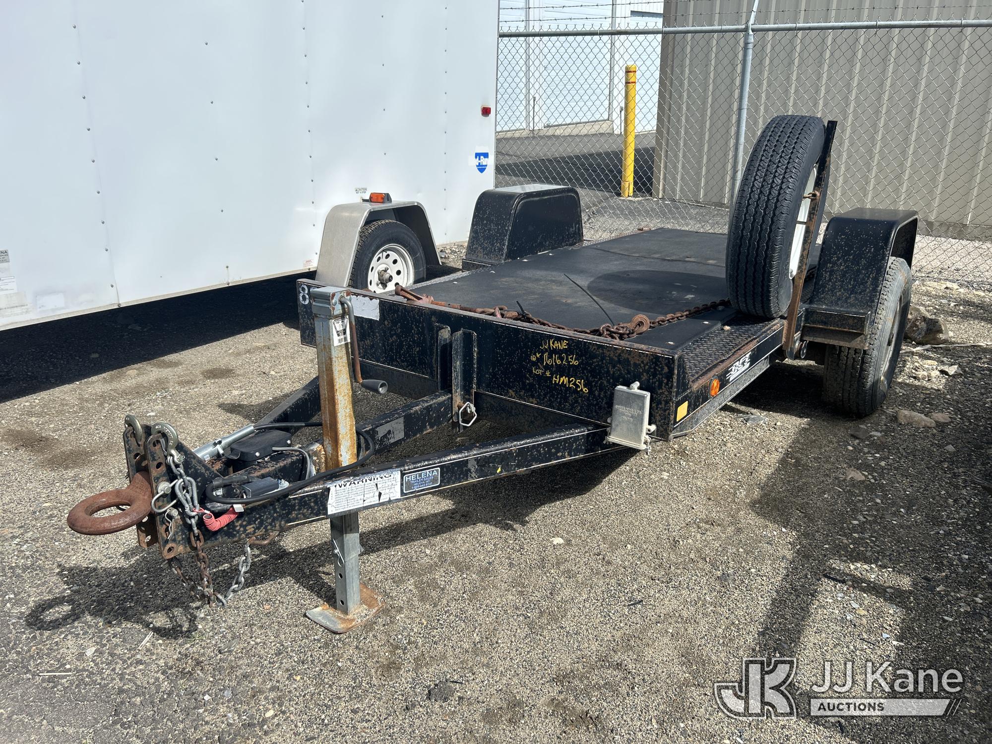 2003 DCI S/A Tilt Deck Tagalong Equipment Trailer