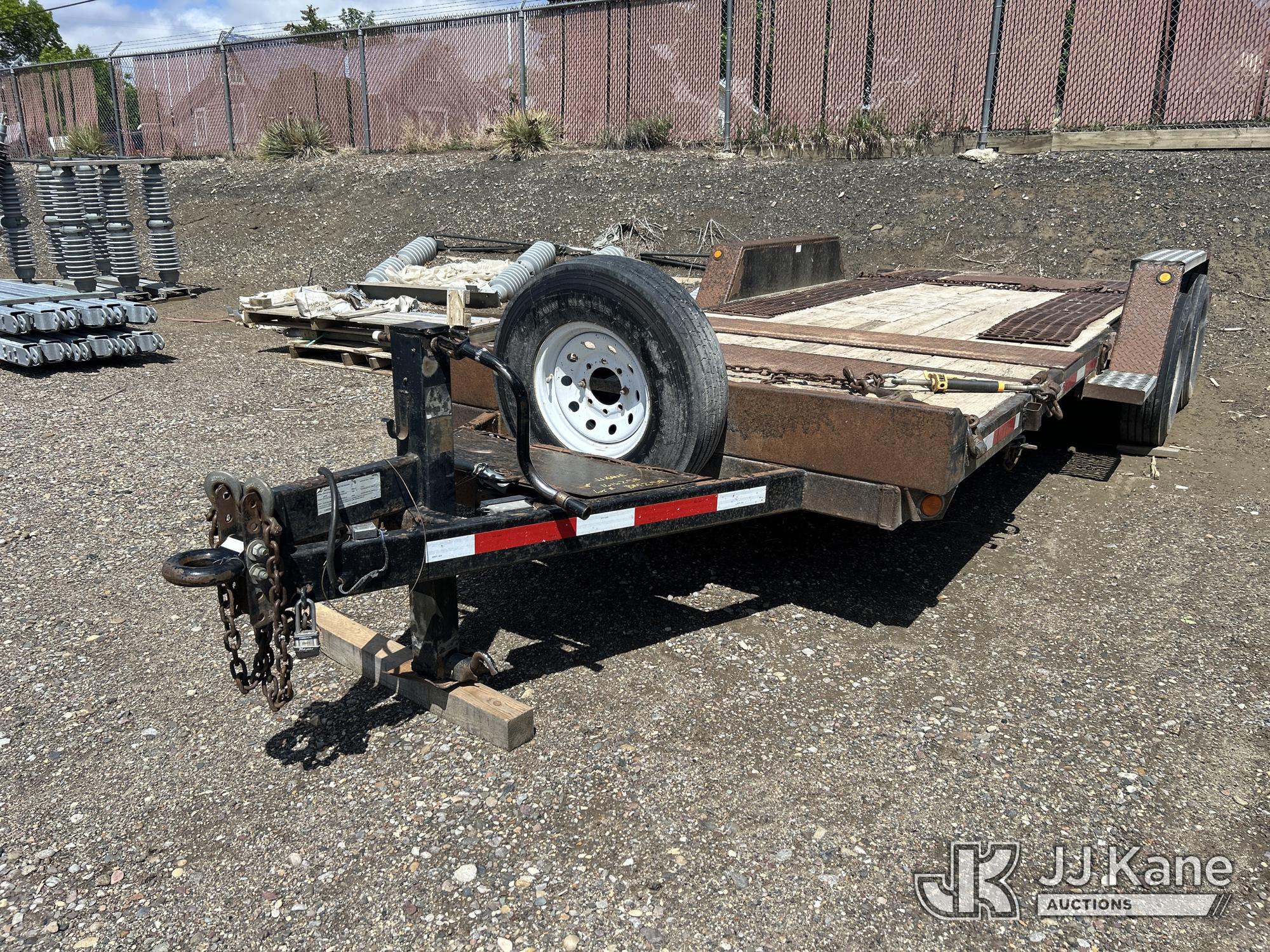 2013 JRW / DBA Walton Trailers SST-1420 T/A Tilt Top Tagalong Trailer
