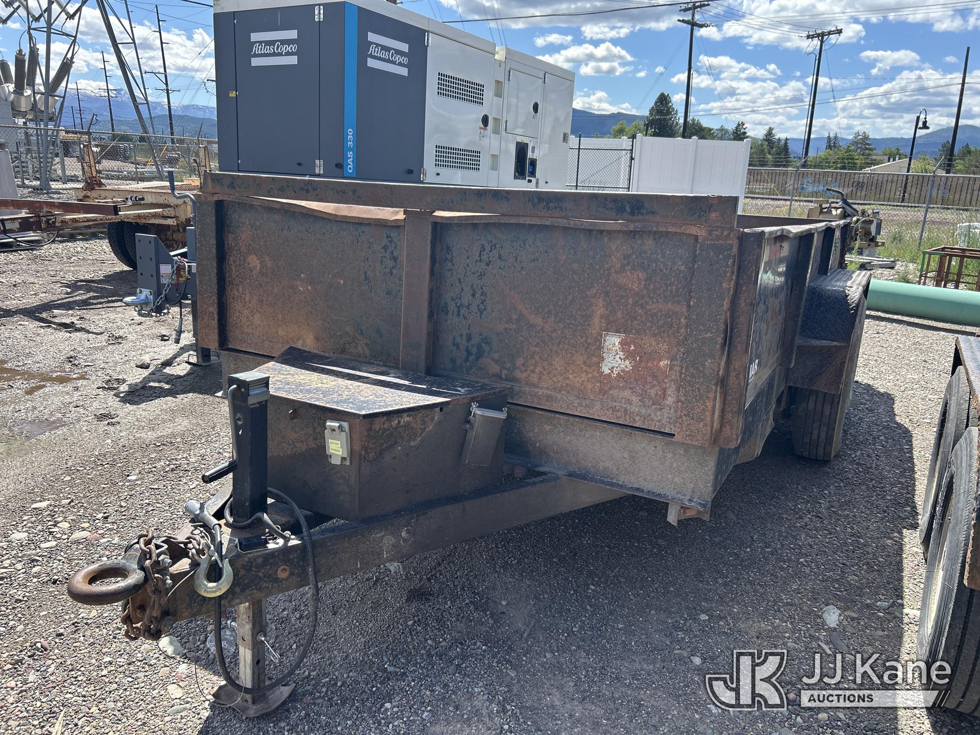 2000 Bri-Mar T/A Dump Trailer