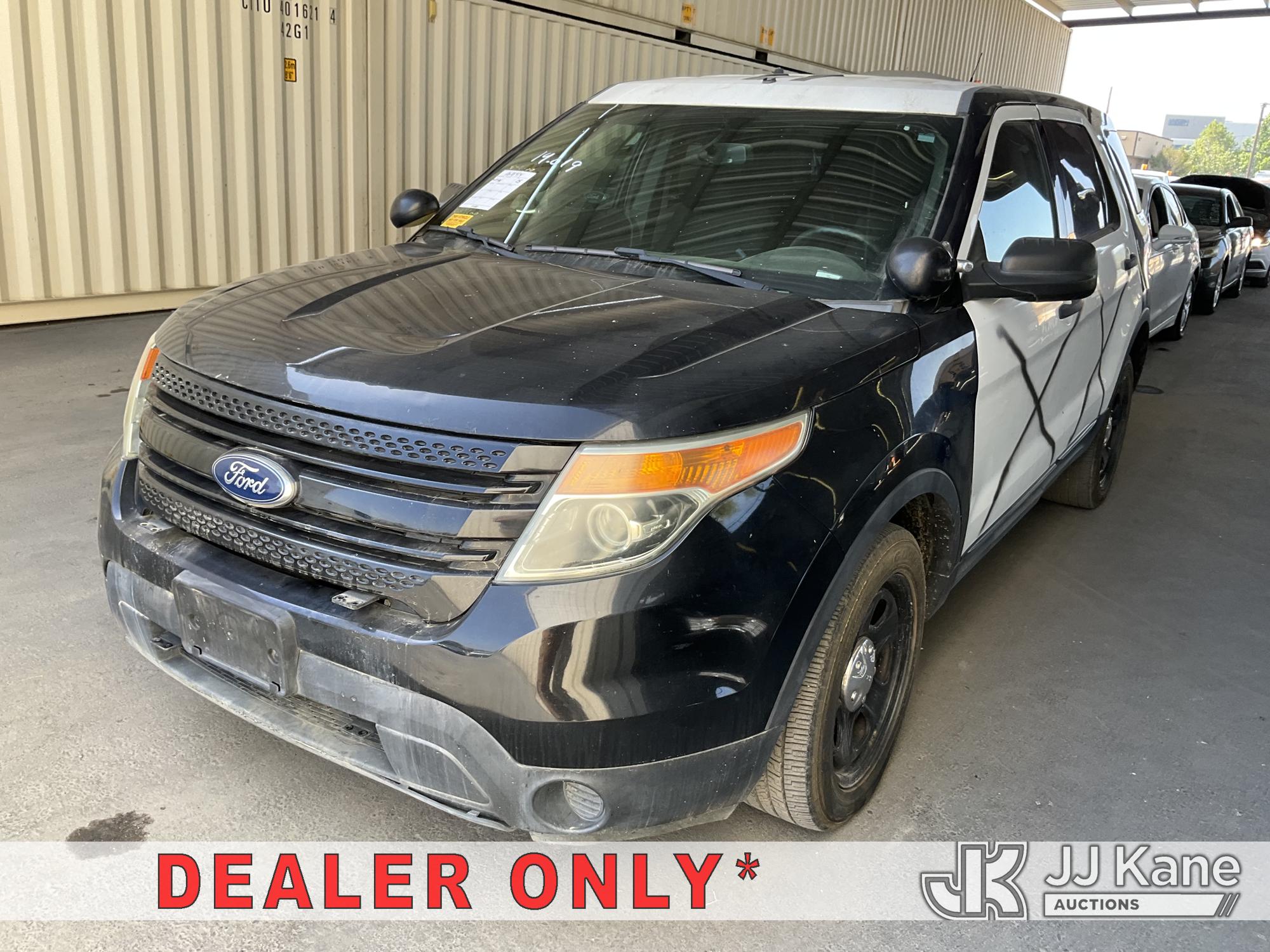 2015 Ford Explorer Police 4-Door Sport Utility Vehicle, "Open Manufacturer Recall Number 24S02 - (Remedy Not Yet Available) EXTERIOR A-PILLAR APPLIQUE MOLDING INSPECTION - AN EXTERIOR A-PILLAR TRIM PART THAT DETACHES WHILE DRIVING CAN CREATE A ROAD HAZARD FOR OTHER ROAD USERS, INCREASING THE RISK OF A CRASH and A REAR VIEW CAMERA THAT DISPLAYS A BLANK OR DISTORTED IMAGE WHILE IN REVERSE CAN REDUCE OR DISTORT THE DRIVERS VIEW OF WHAT IS BEHIND THE VEHICLE, INCREASING THE RISK OF A CRASH, but a remedy for this recall does not appear to be available. Dealer is not authorized to perform the recall repair. Periodically contact the manufacturer or check the VIN on the NHTSA website at www.safercar.gov to determine whether a remedy for the recall is available. As soon as a remedy is available, arrange to have the recall remedied with a dealer from that make of car to make such repair.