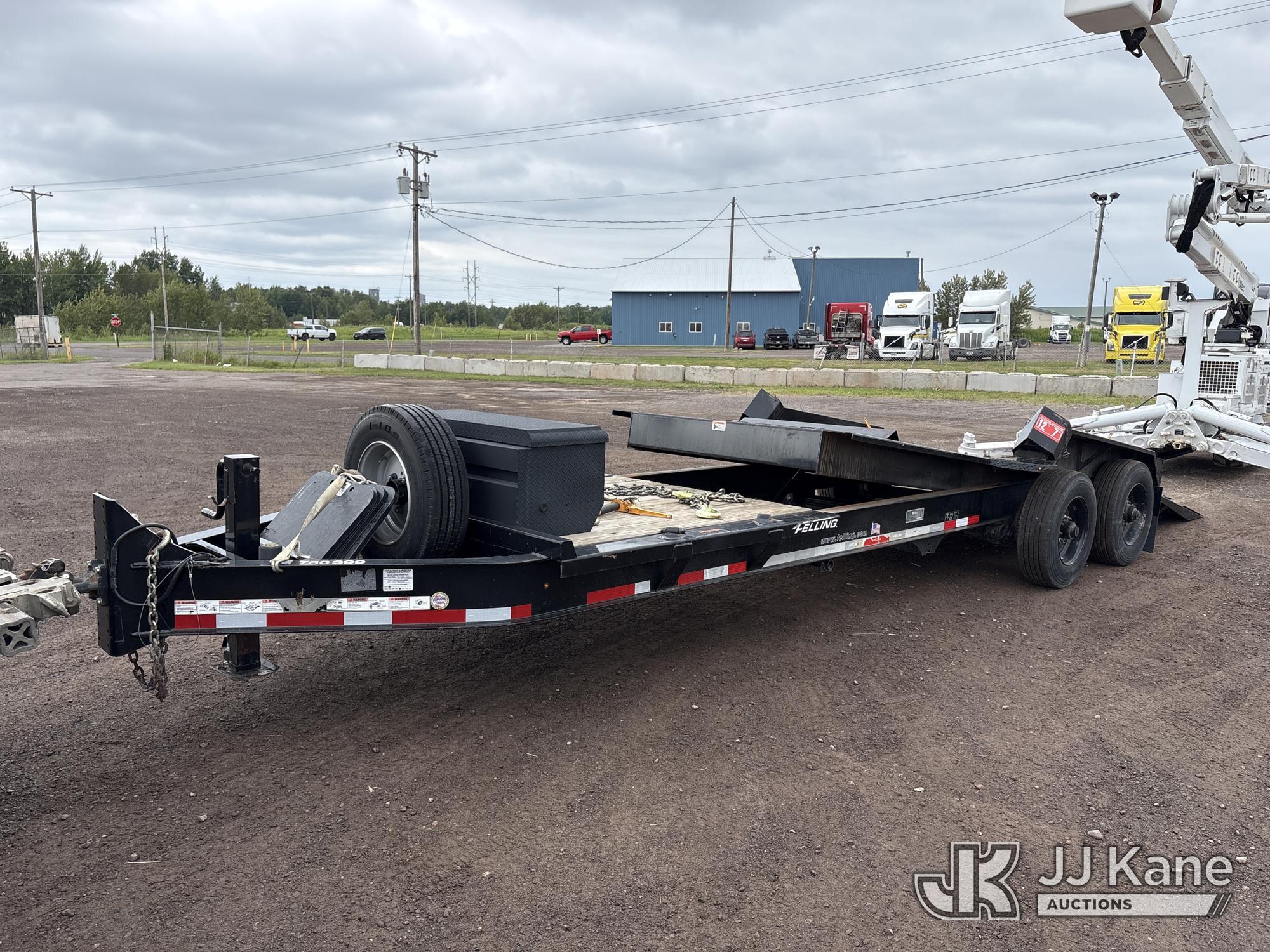 2021 Felling Trailers FT22IT-I-TRL01 T/A Tagalong Equipment Trailer, Selling With Item ID 1639021